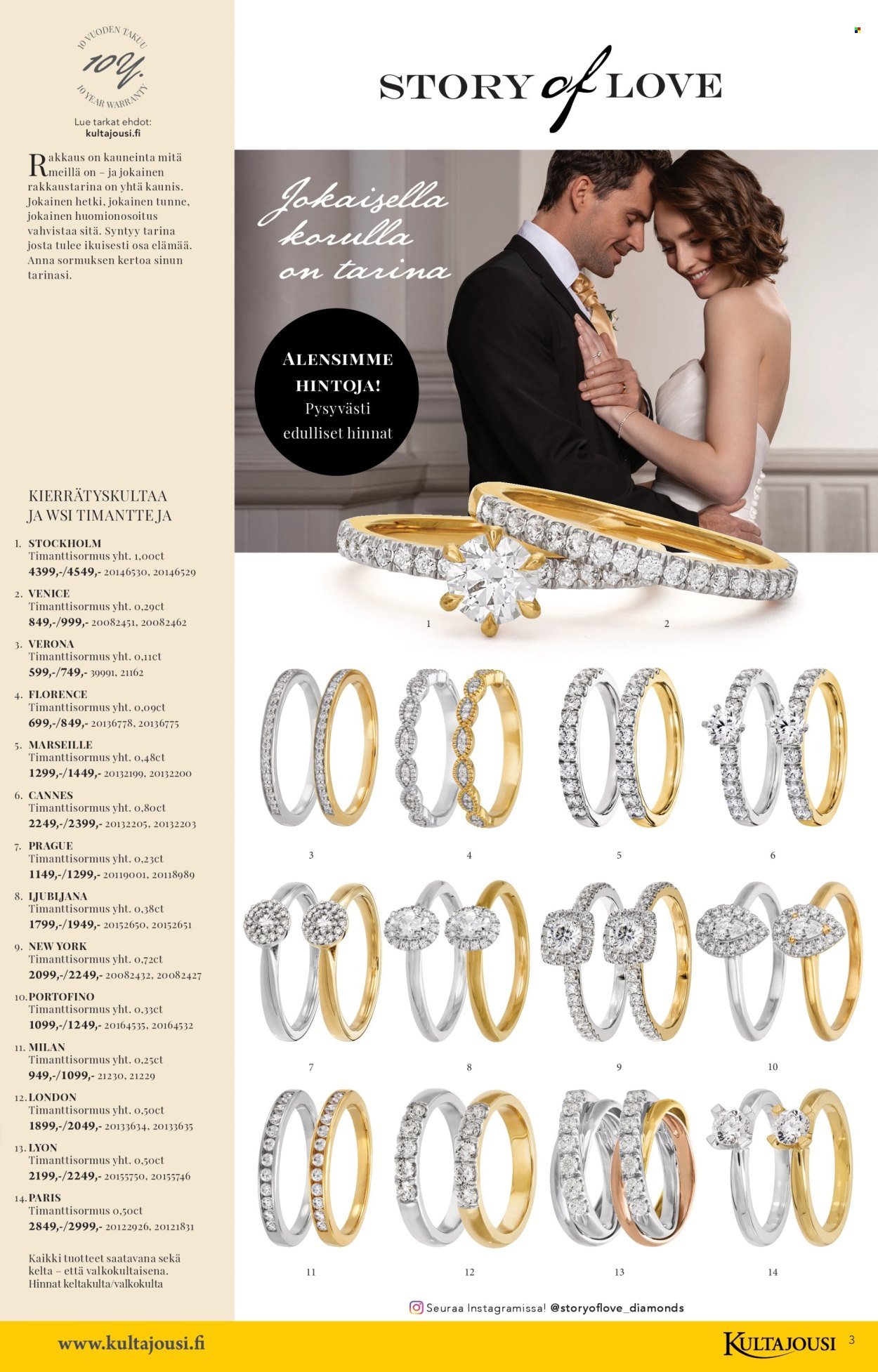 KULTAJOUSI tarjoukset - Ystävänpäivä kuvasto