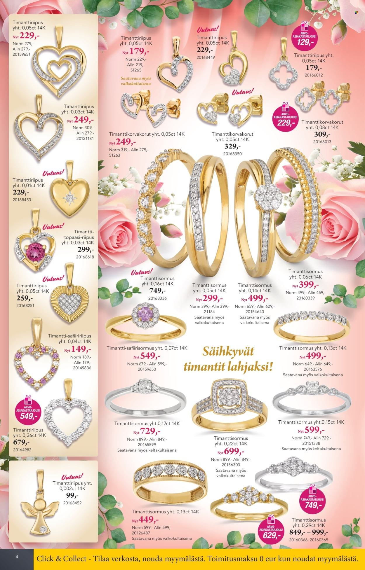 KULTAJOUSI tarjoukset - Ystävänpäivä kuvasto