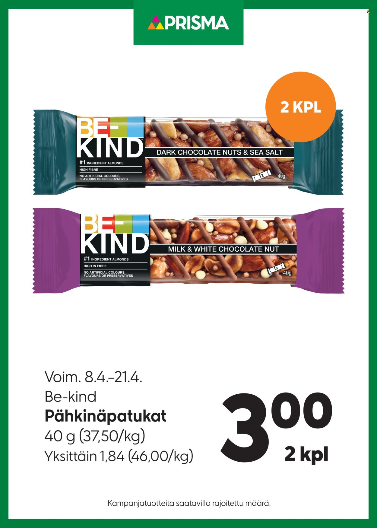 PRISMA tarjoukset - Alkaen KE 8.4.2026