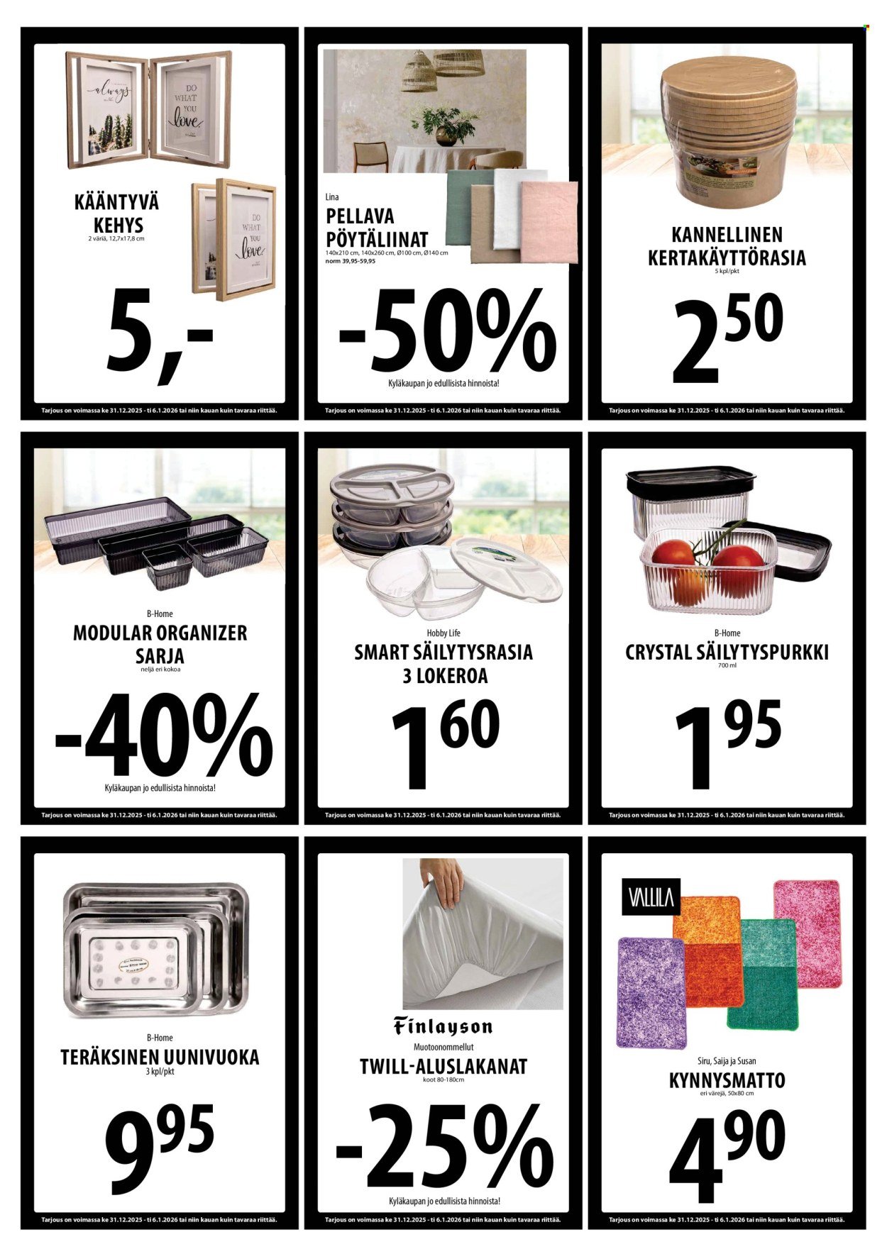 TUURI tarjoukset - Alkaen KE 31.12.2025