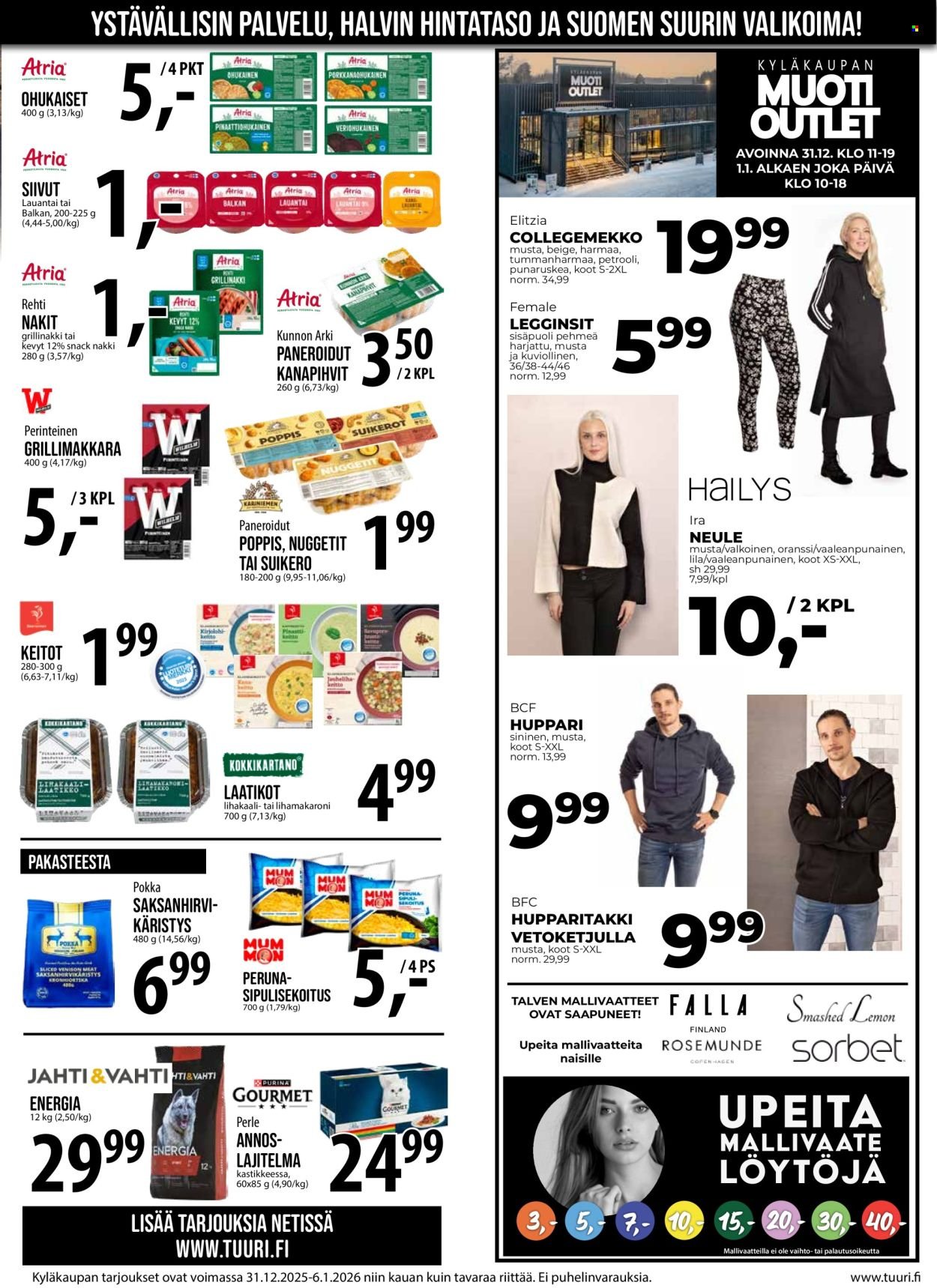 TUURI tarjoukset - Alkaen KE 31.12.2025