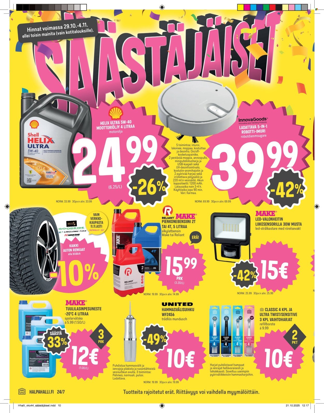 HALPAHALLI tarjoukset - Uusin tarjouslehtemme (2025-10-29 - 2025-11-04)