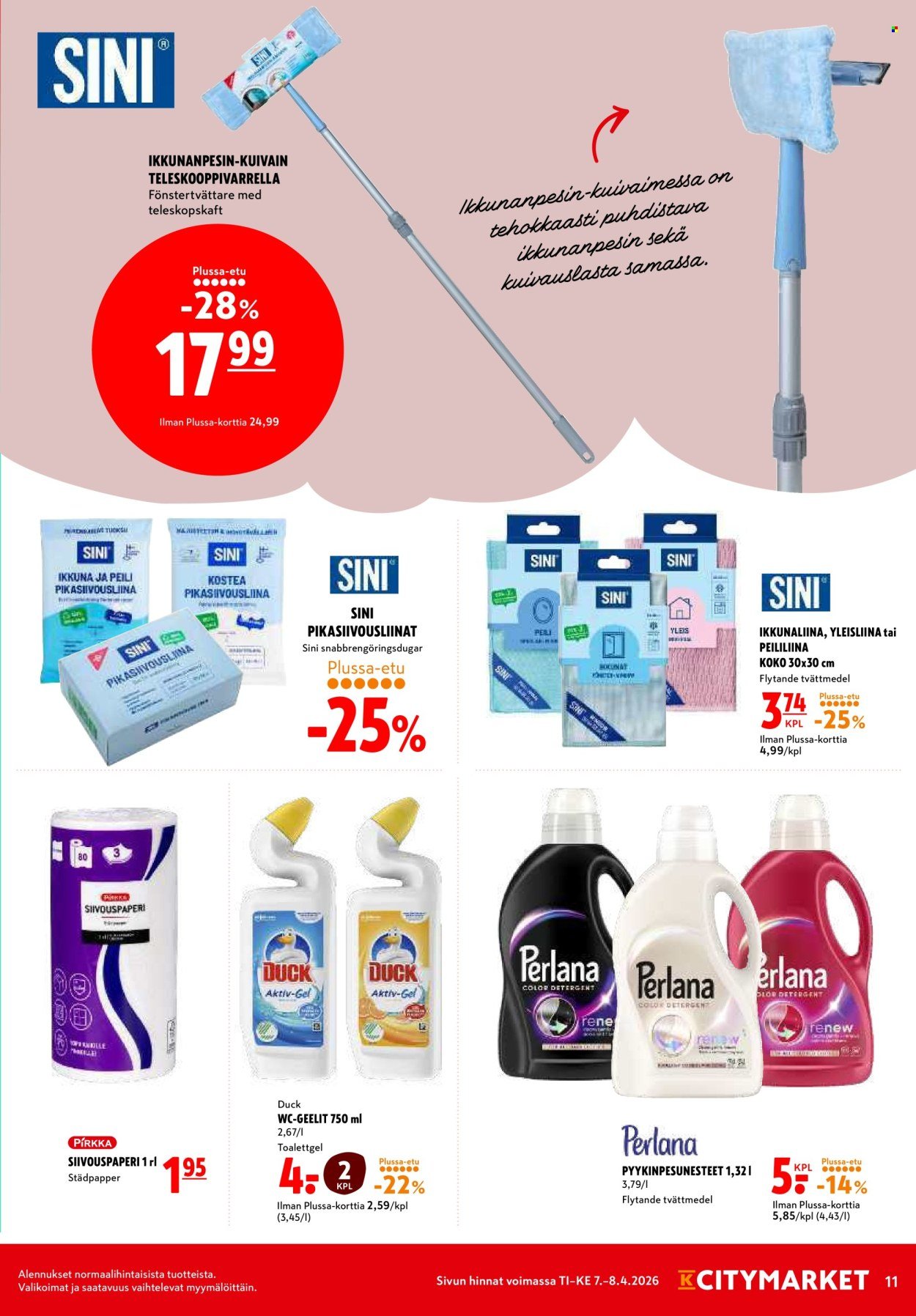 K-CITYMARKET tarjoukset - Alkaen TI 7.4.2026
