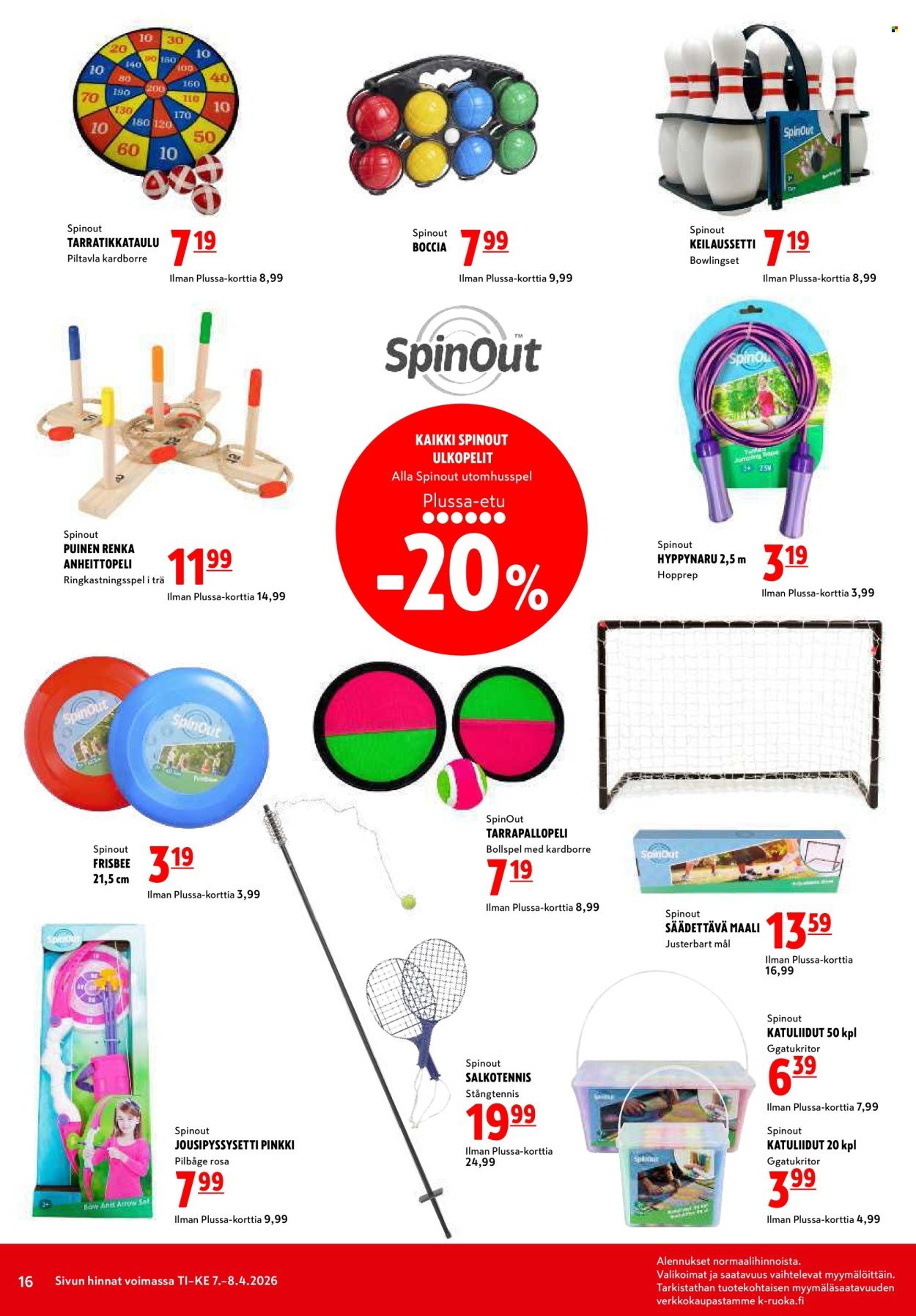 K-CITYMARKET tarjoukset - Alkaen TI 7.4.2026