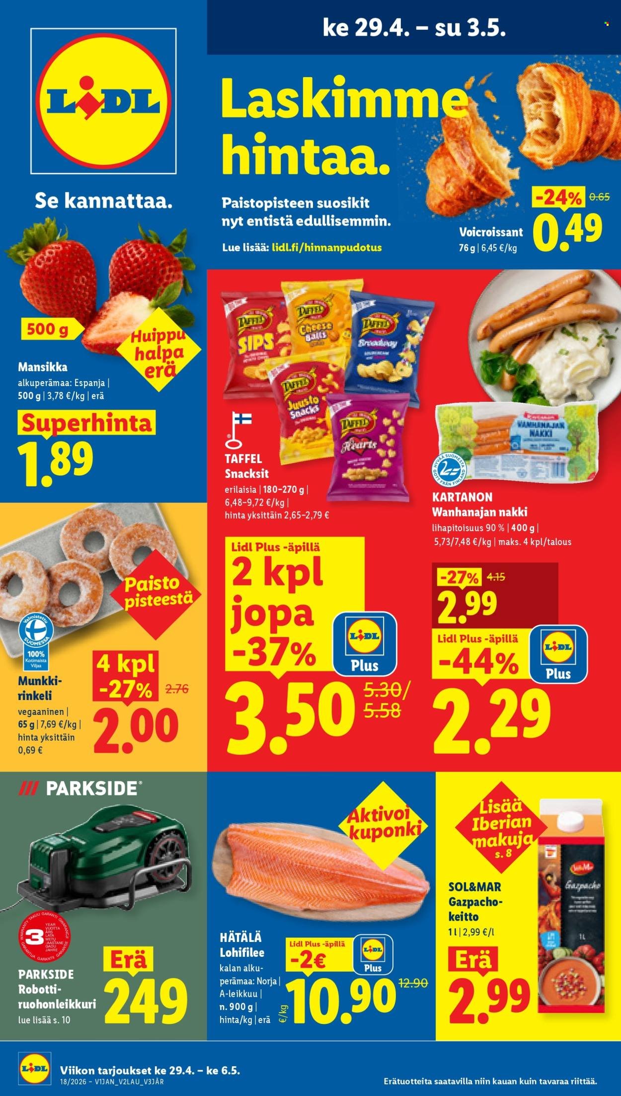 LIDL tarjoukset - Alkaen KE 29.4.2026
