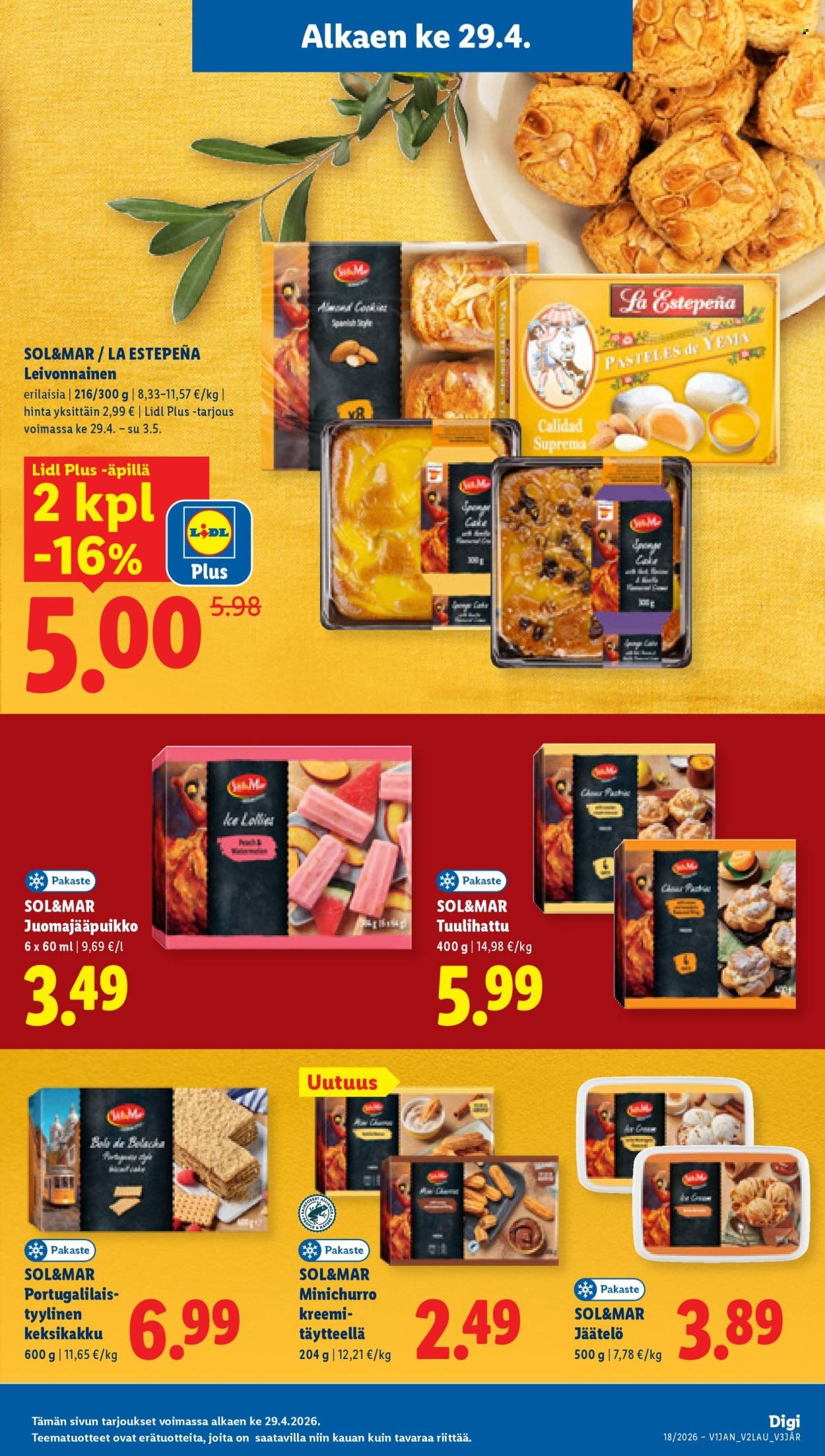 LIDL tarjoukset - Alkaen KE 29.4.2026