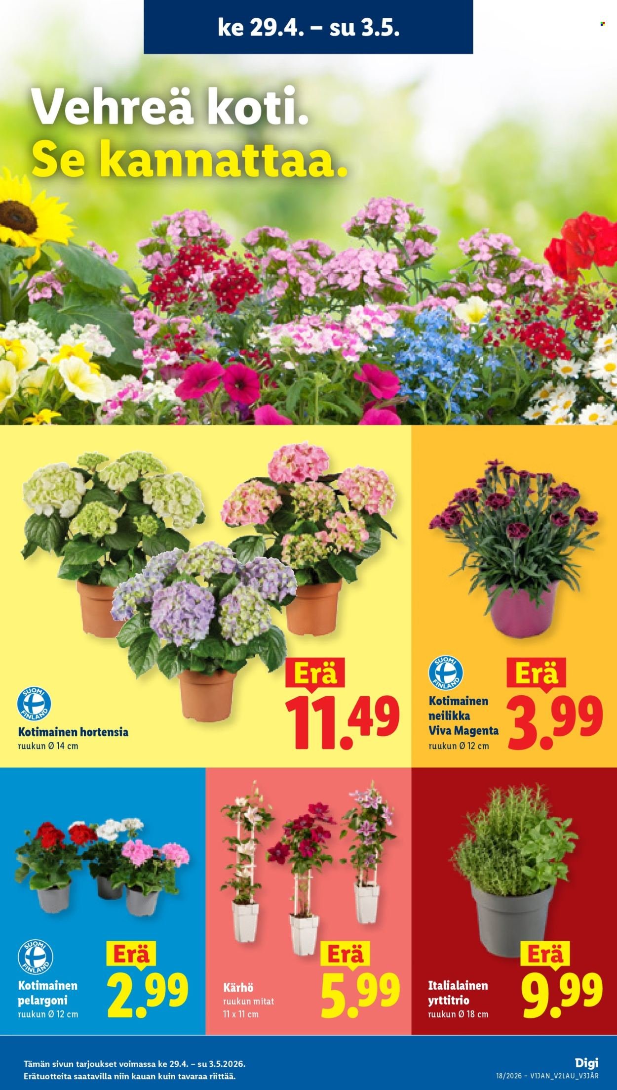 LIDL tarjoukset - Alkaen KE 29.4.2026