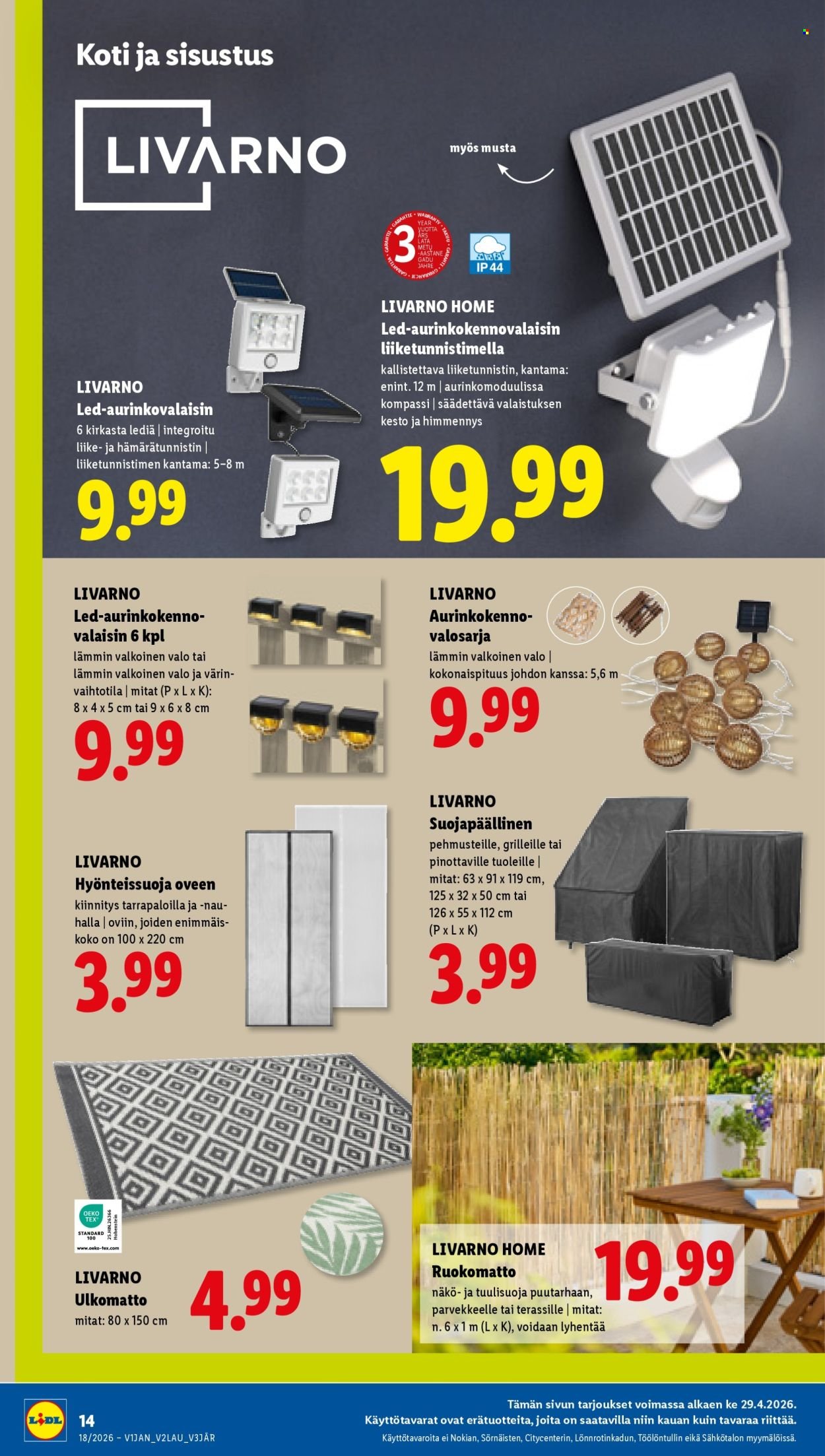 LIDL tarjoukset - Alkaen KE 29.4.2026