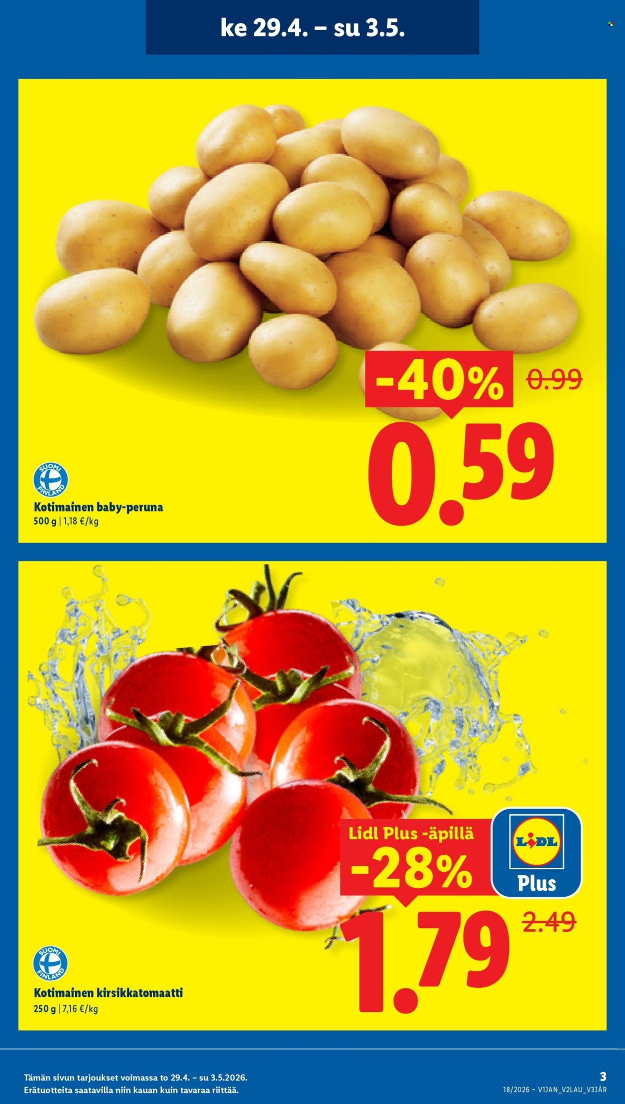 LIDL tarjoukset - Alkaen KE 29.4.2026