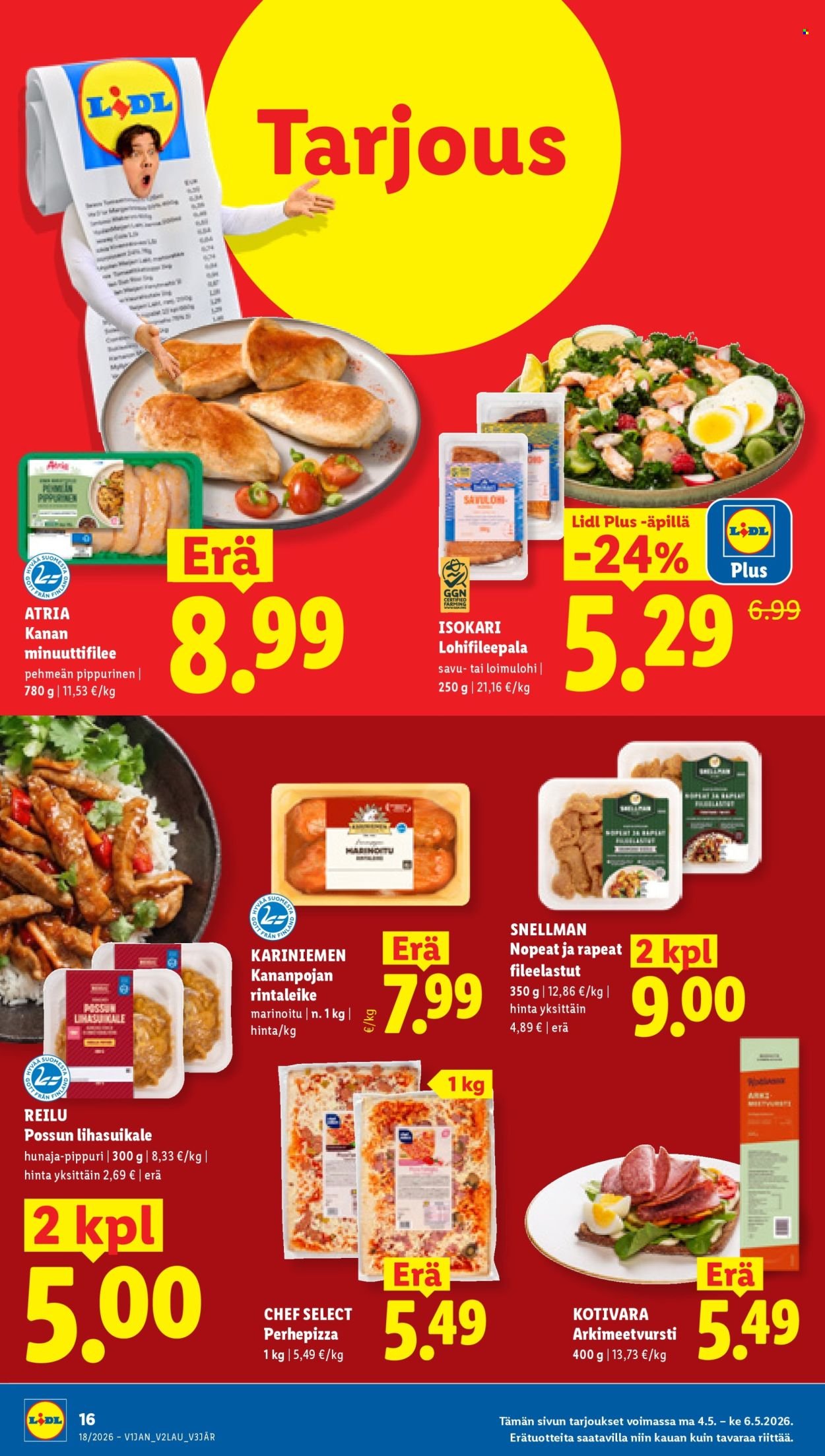 LIDL tarjoukset - Alkaen KE 29.4.2026
