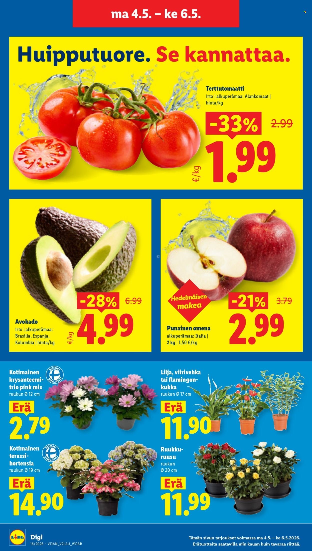 LIDL tarjoukset - Alkaen KE 29.4.2026