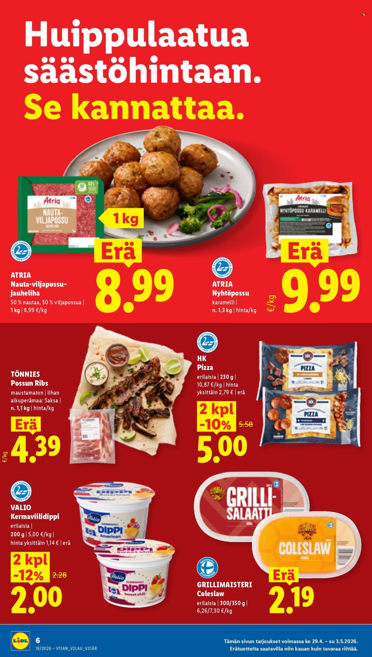 LIDL tarjoukset - Alkaen KE 29.4.2026