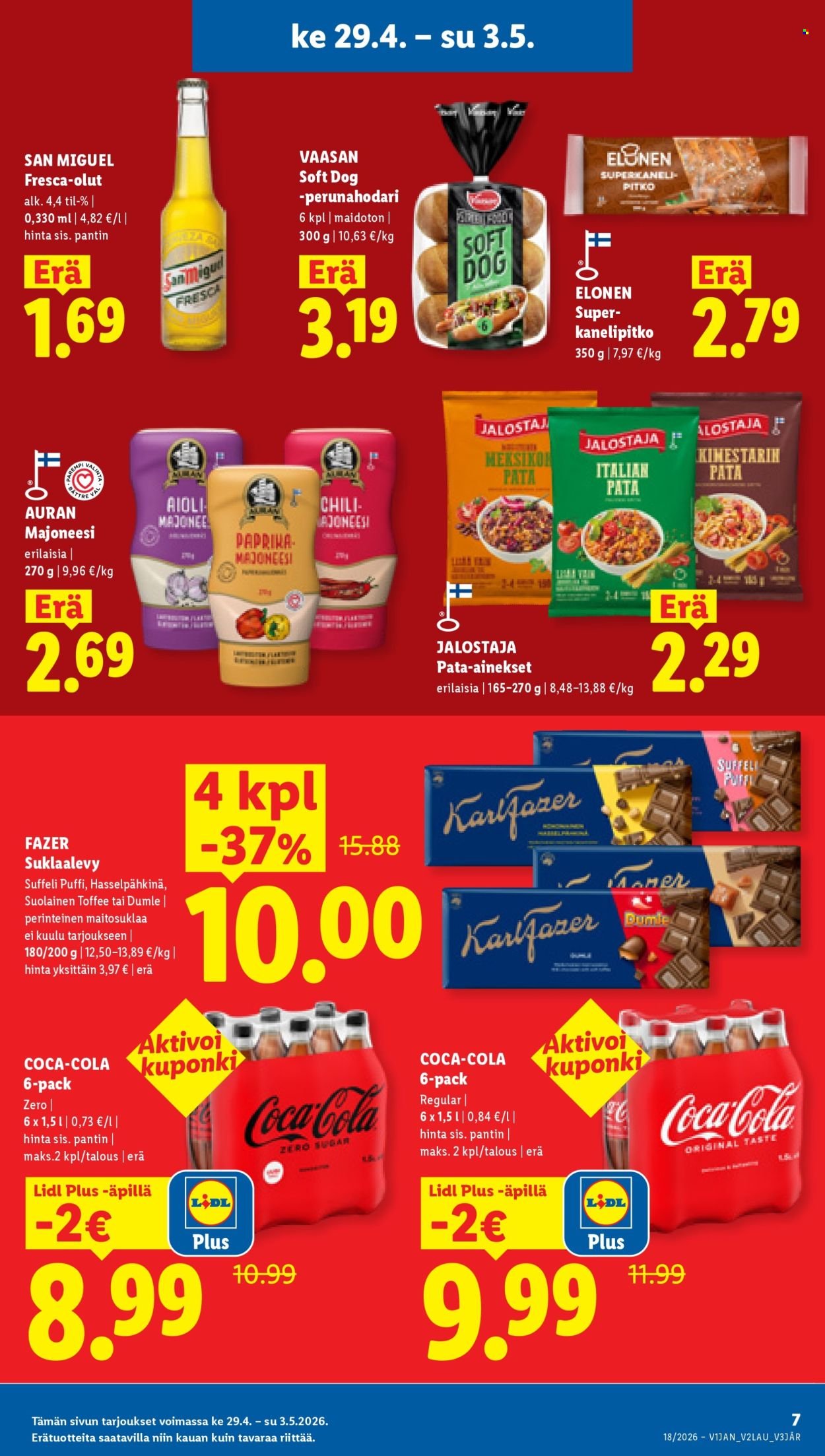 LIDL tarjoukset - Alkaen KE 29.4.2026