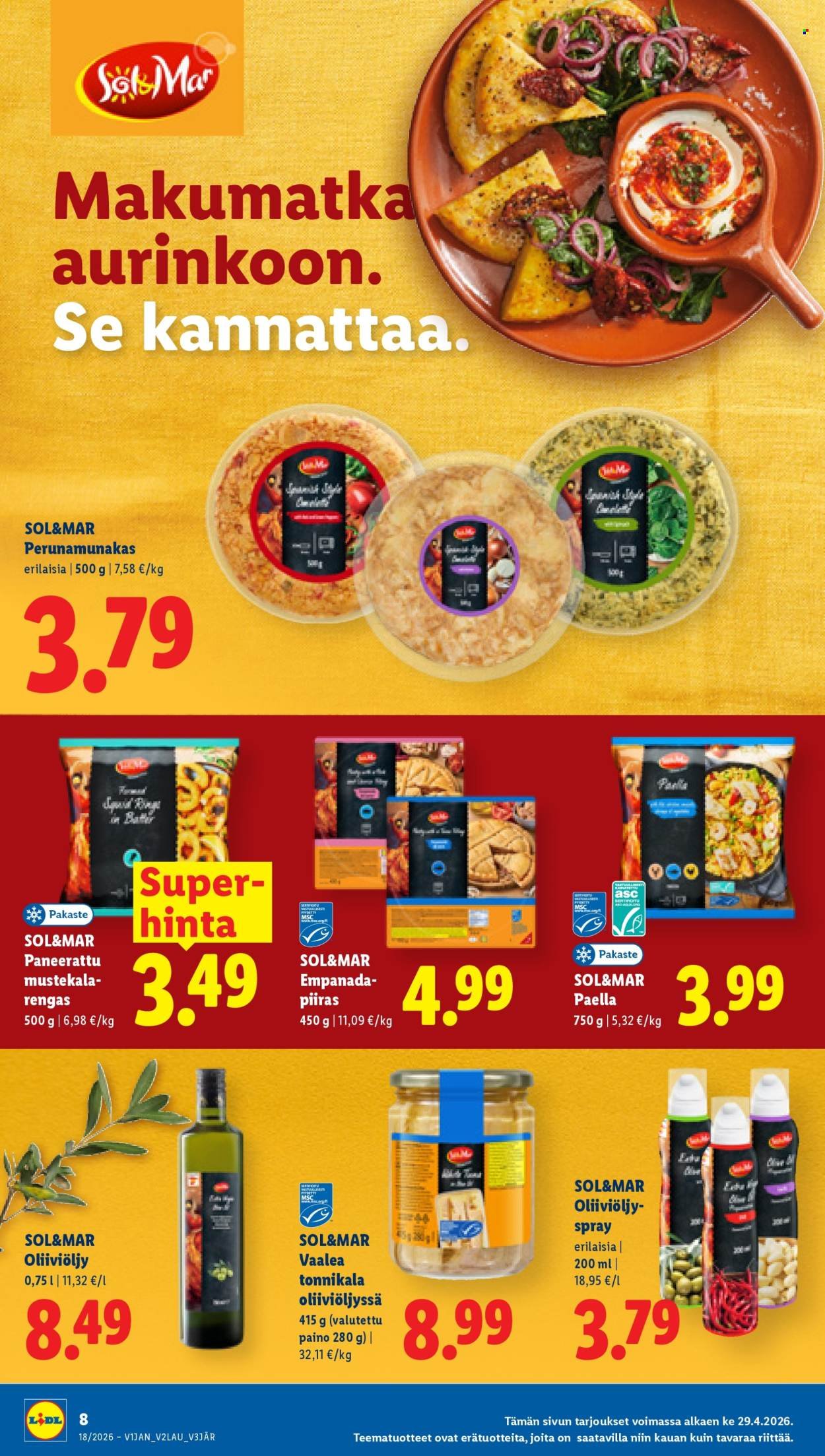LIDL tarjoukset - Alkaen KE 29.4.2026