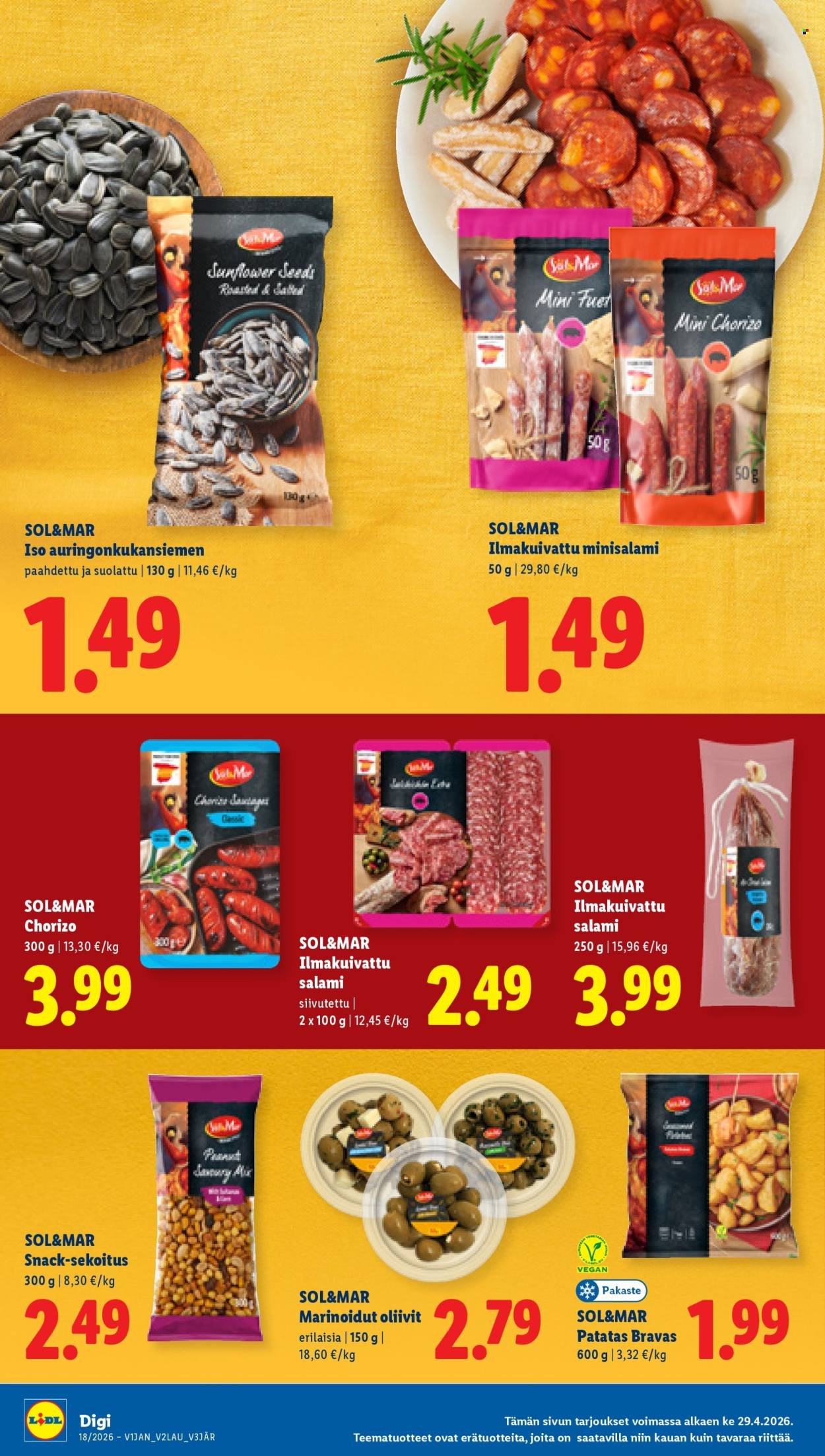 LIDL tarjoukset - Alkaen KE 29.4.2026