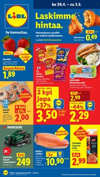 LIDL tarjoukset - Alkaen KE 29.4.2026