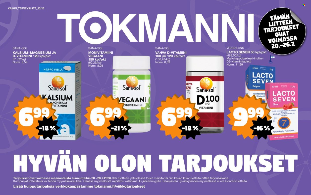 TOKMANNI tarjoukset - Erikoisliite