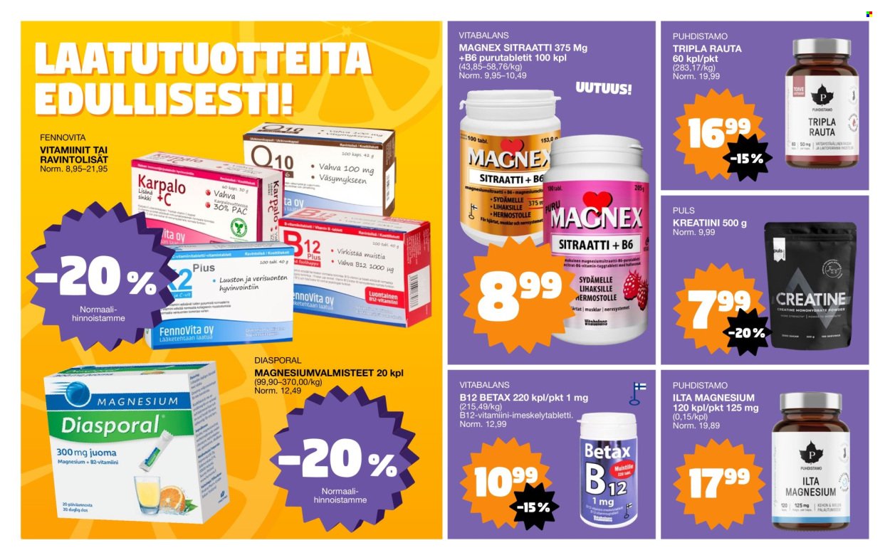 TOKMANNI tarjoukset - Erikoisliite