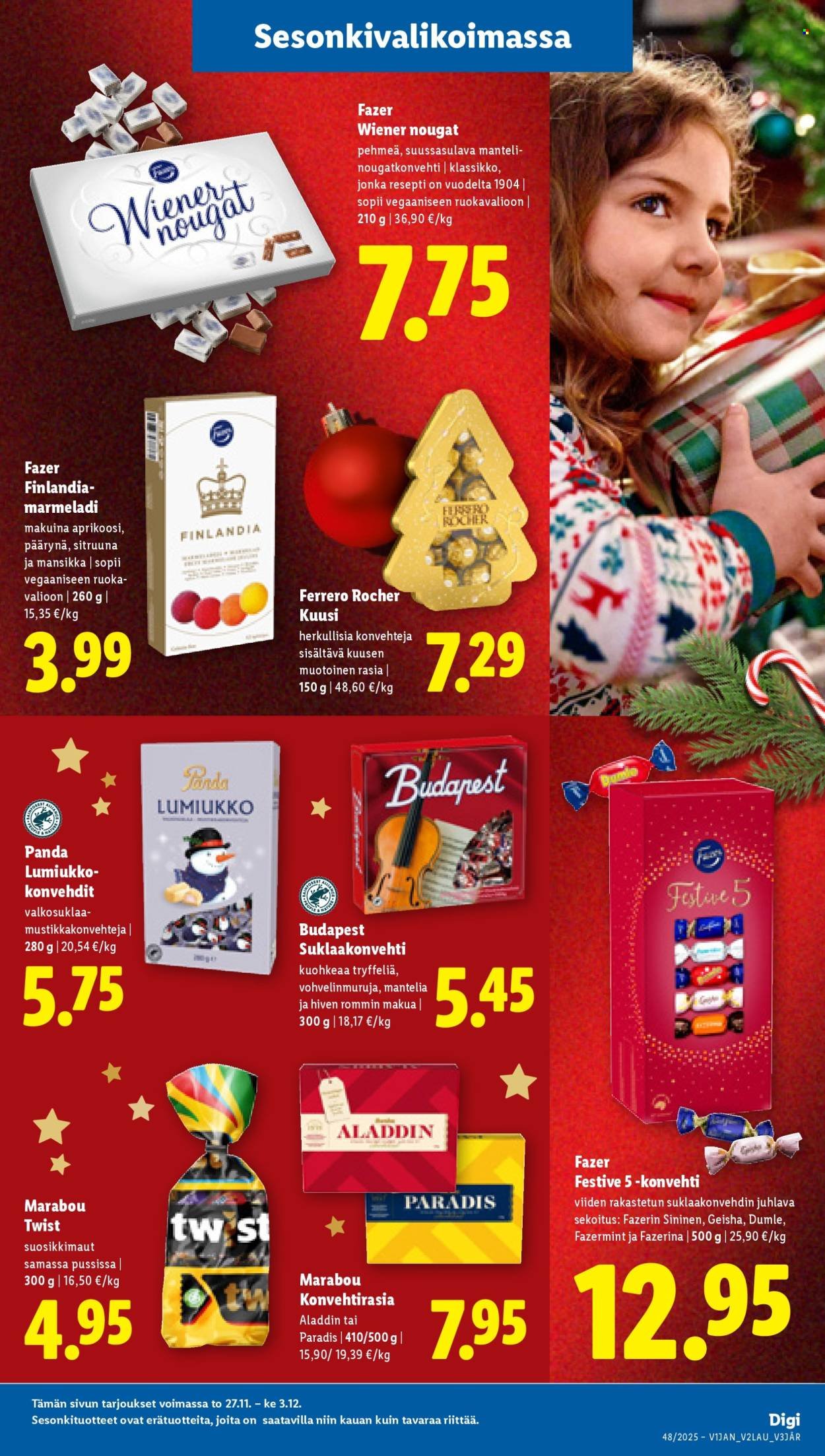 LIDL tarjoukset - Alkaen TO 27.11.2025