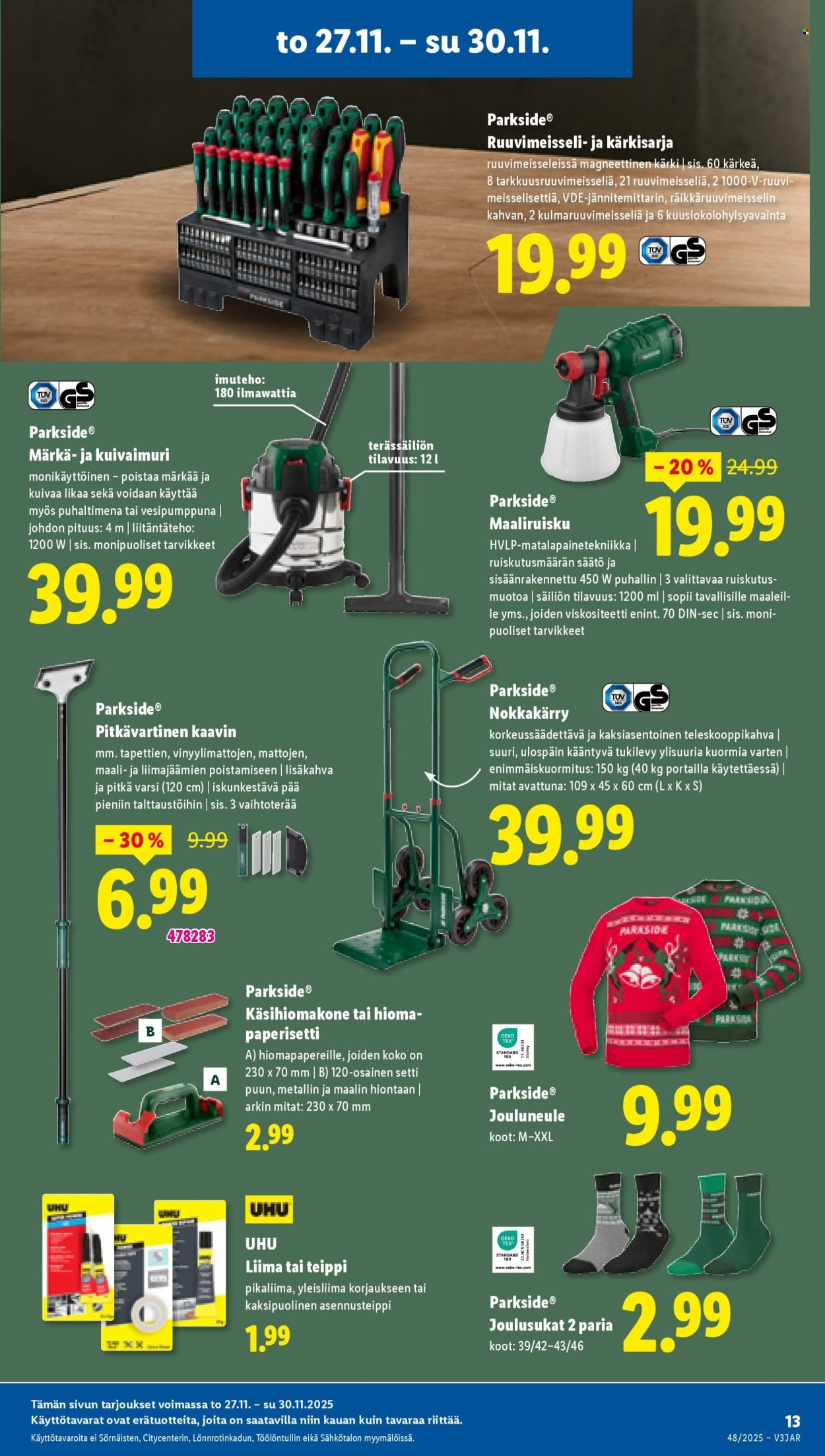 LIDL tarjoukset - Alkaen TO 27.11.2025