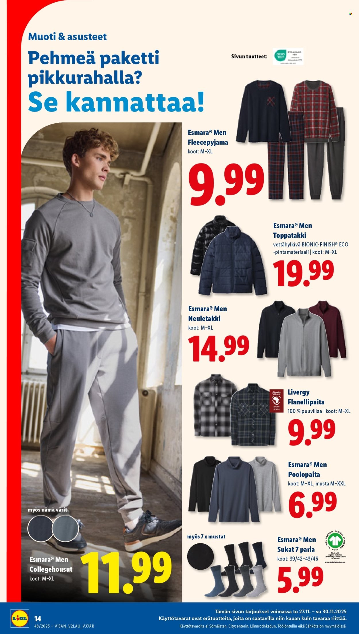 LIDL tarjoukset - Alkaen TO 27.11.2025