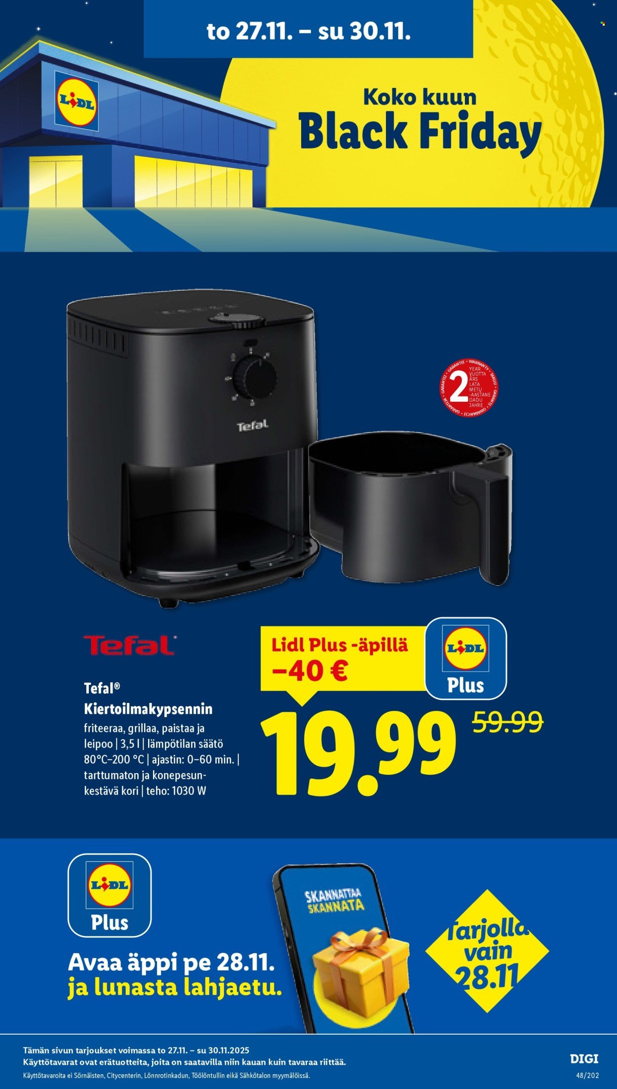 LIDL tarjoukset - Alkaen TO 27.11.2025