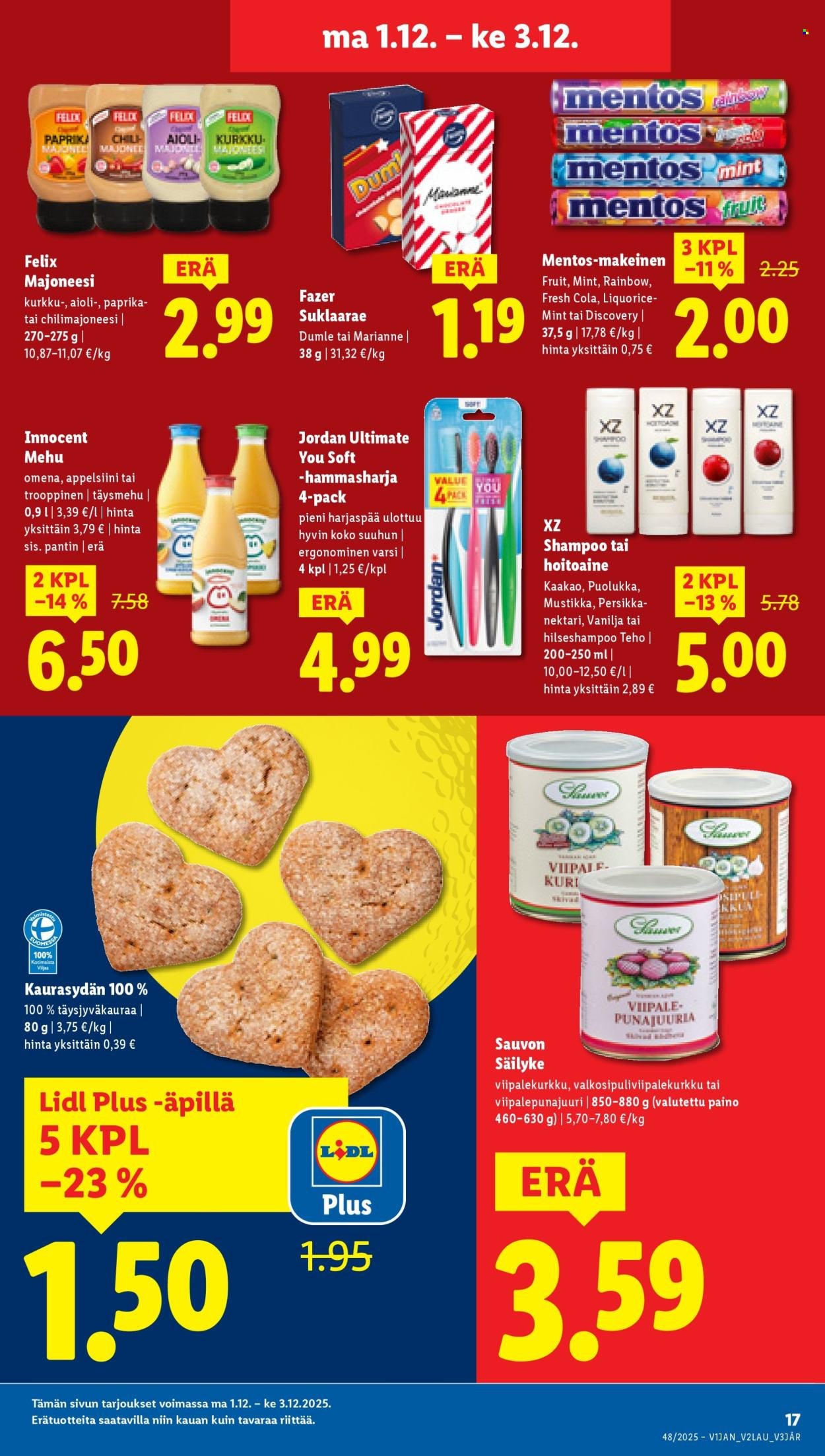 LIDL tarjoukset - Alkaen TO 27.11.2025