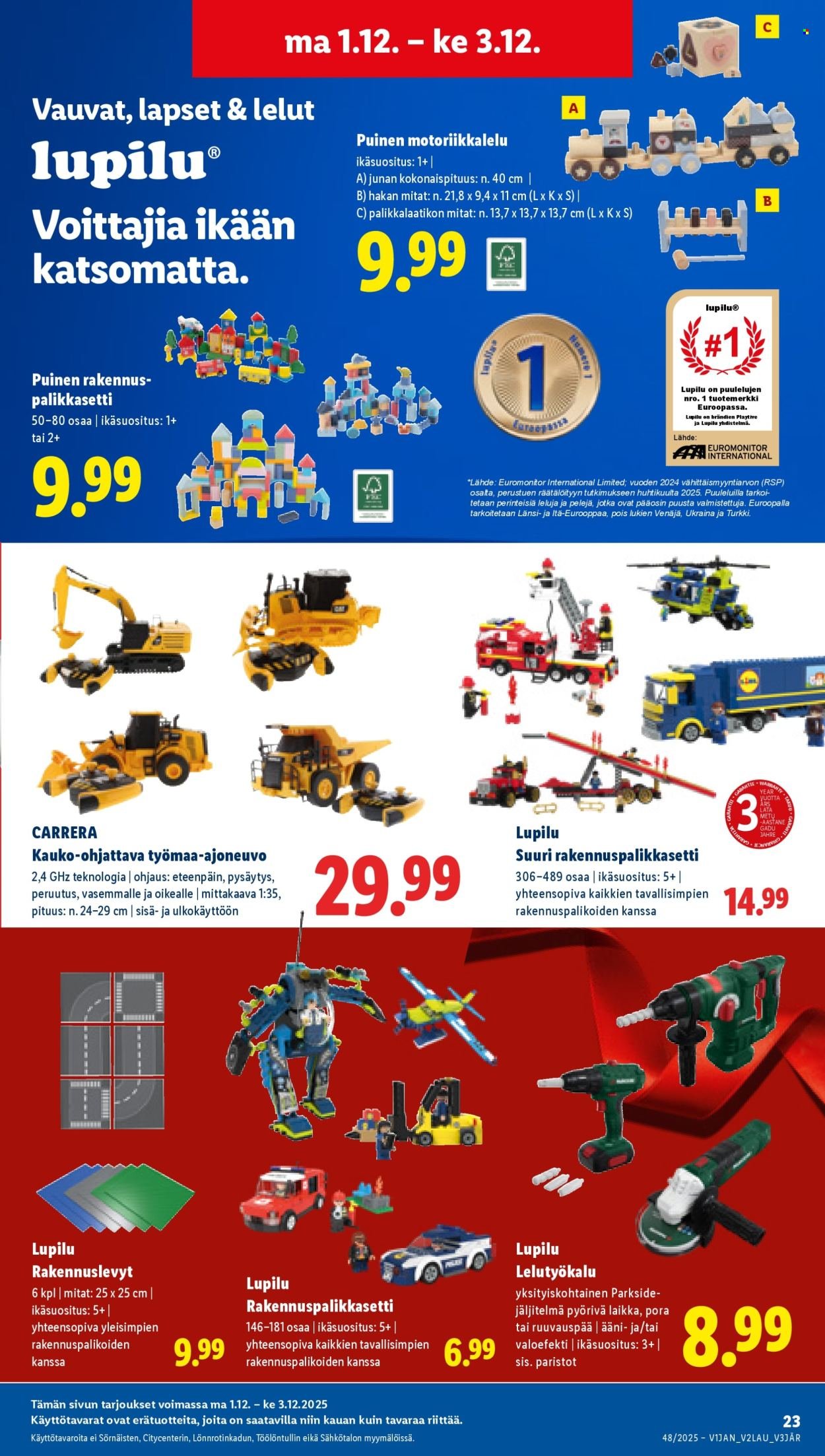 LIDL tarjoukset - Alkaen TO 27.11.2025
