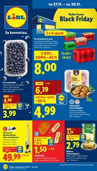 LIDL tarjoukset - Alkaen TO 27.11.2025