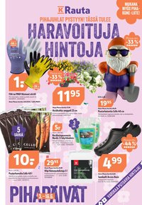 K-RAUTA tarjoukset - Pihapäivät