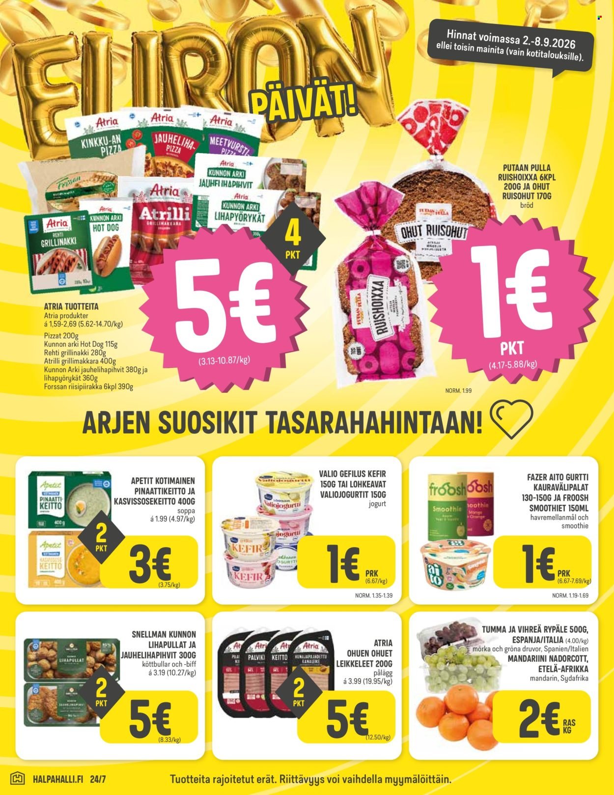 HALPAHALLI tarjoukset - Uusin tarjouslehtemme