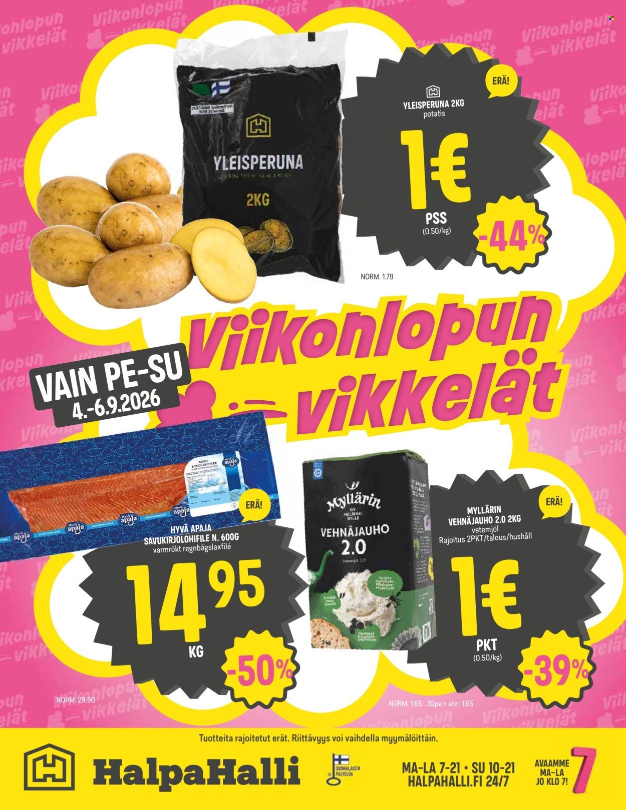 HALPAHALLI tarjoukset - Uusin tarjouslehtemme