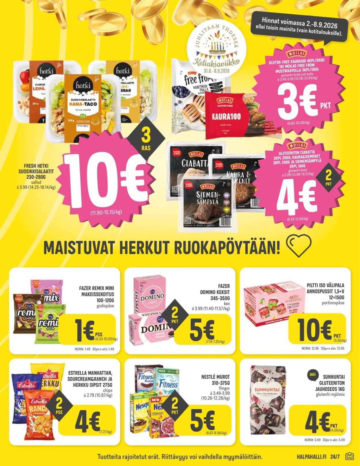 HALPAHALLI tarjoukset - Uusin tarjouslehtemme