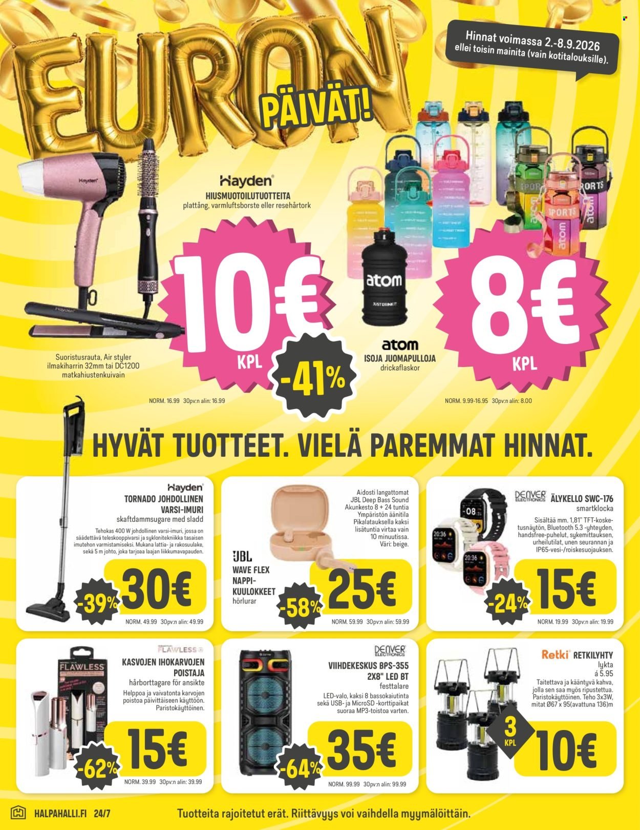 HALPAHALLI tarjoukset - Uusin tarjouslehtemme