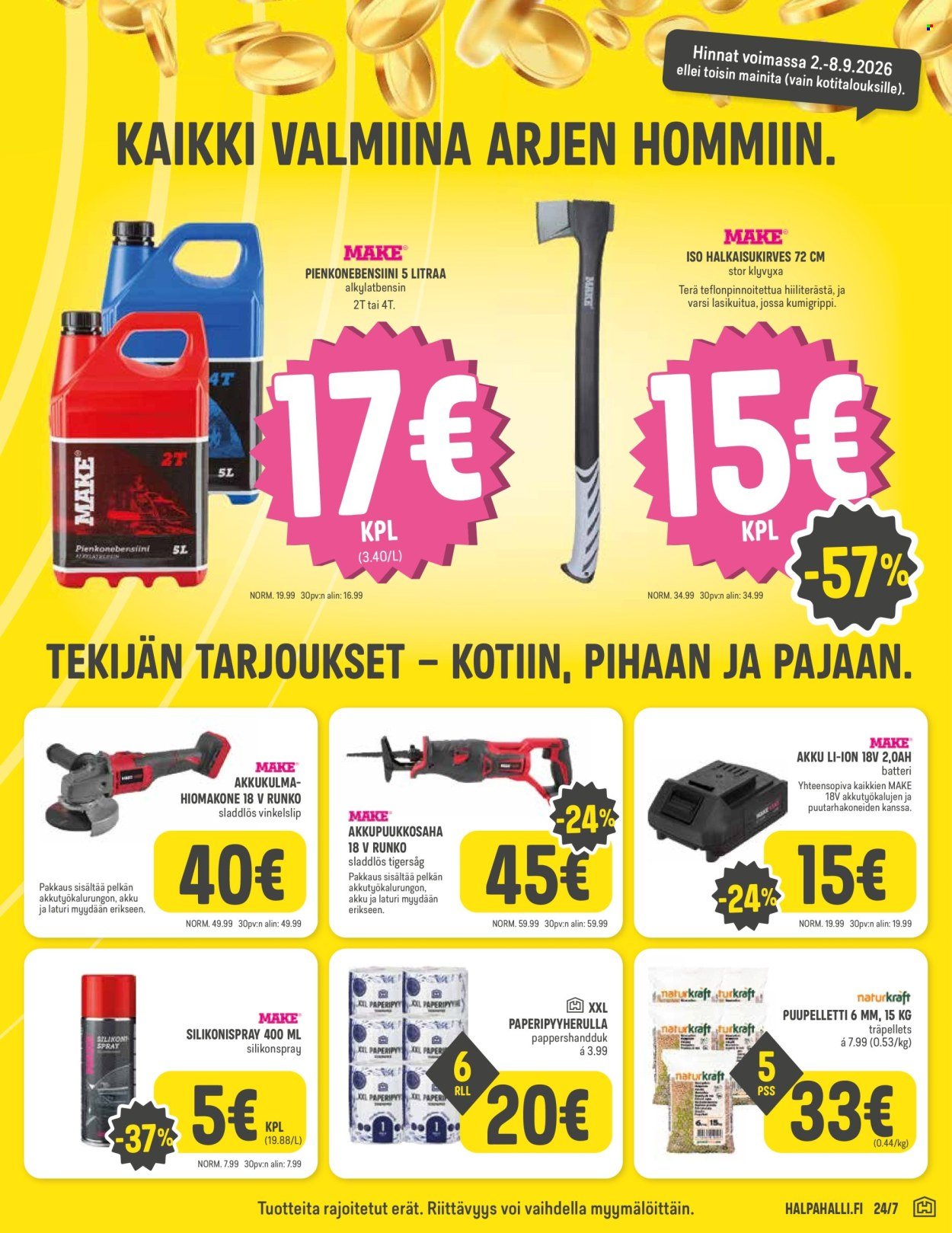 HALPAHALLI tarjoukset - Uusin tarjouslehtemme