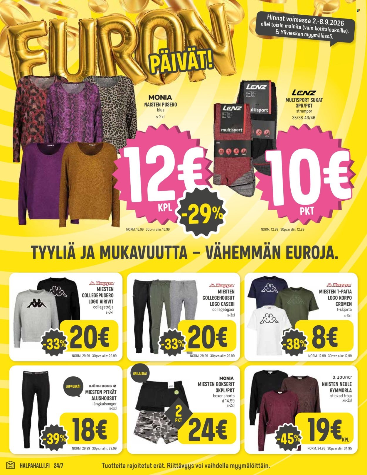 HALPAHALLI tarjoukset - Uusin tarjouslehtemme
