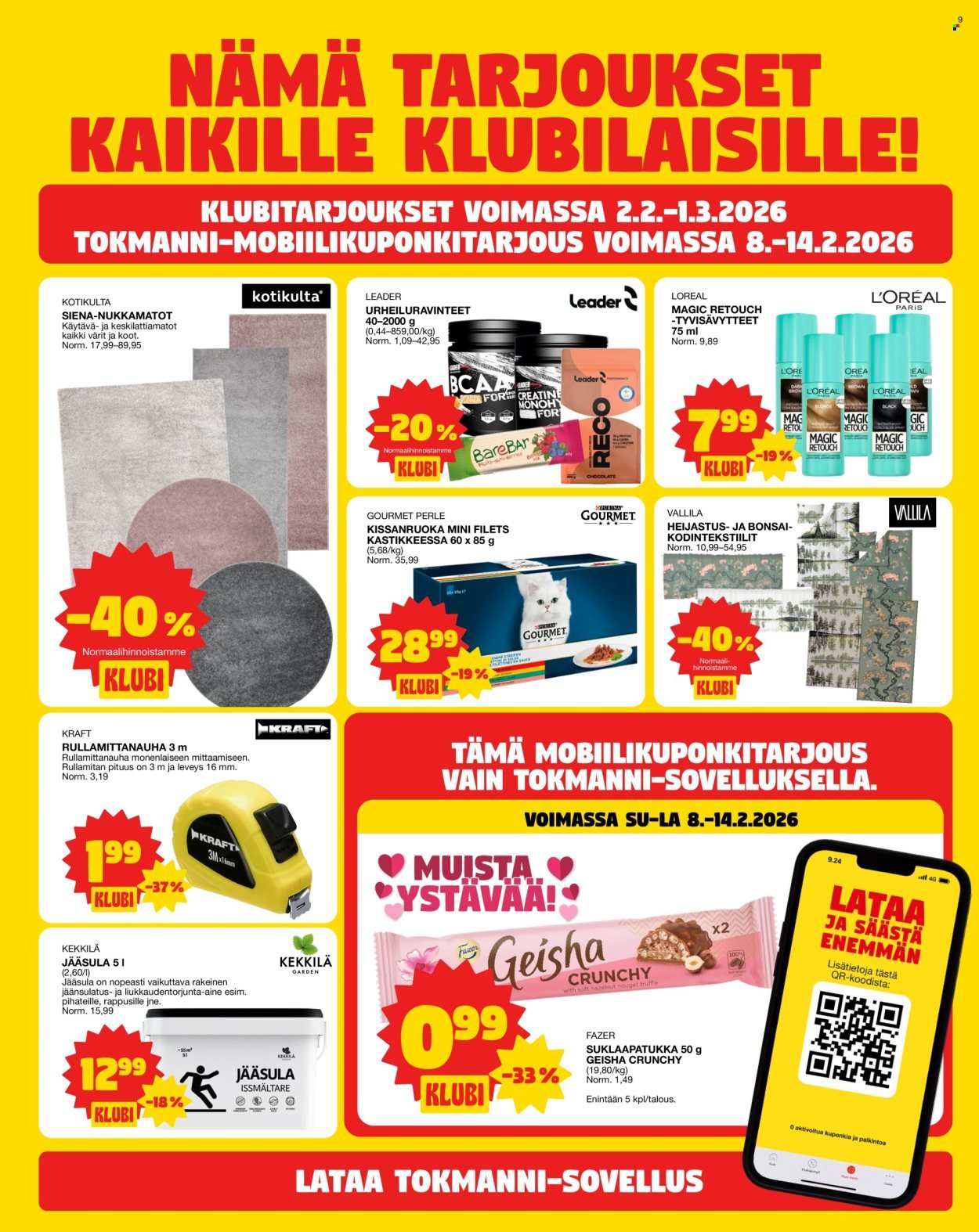 TOKMANNI tarjoukset - Tarjoussanomat