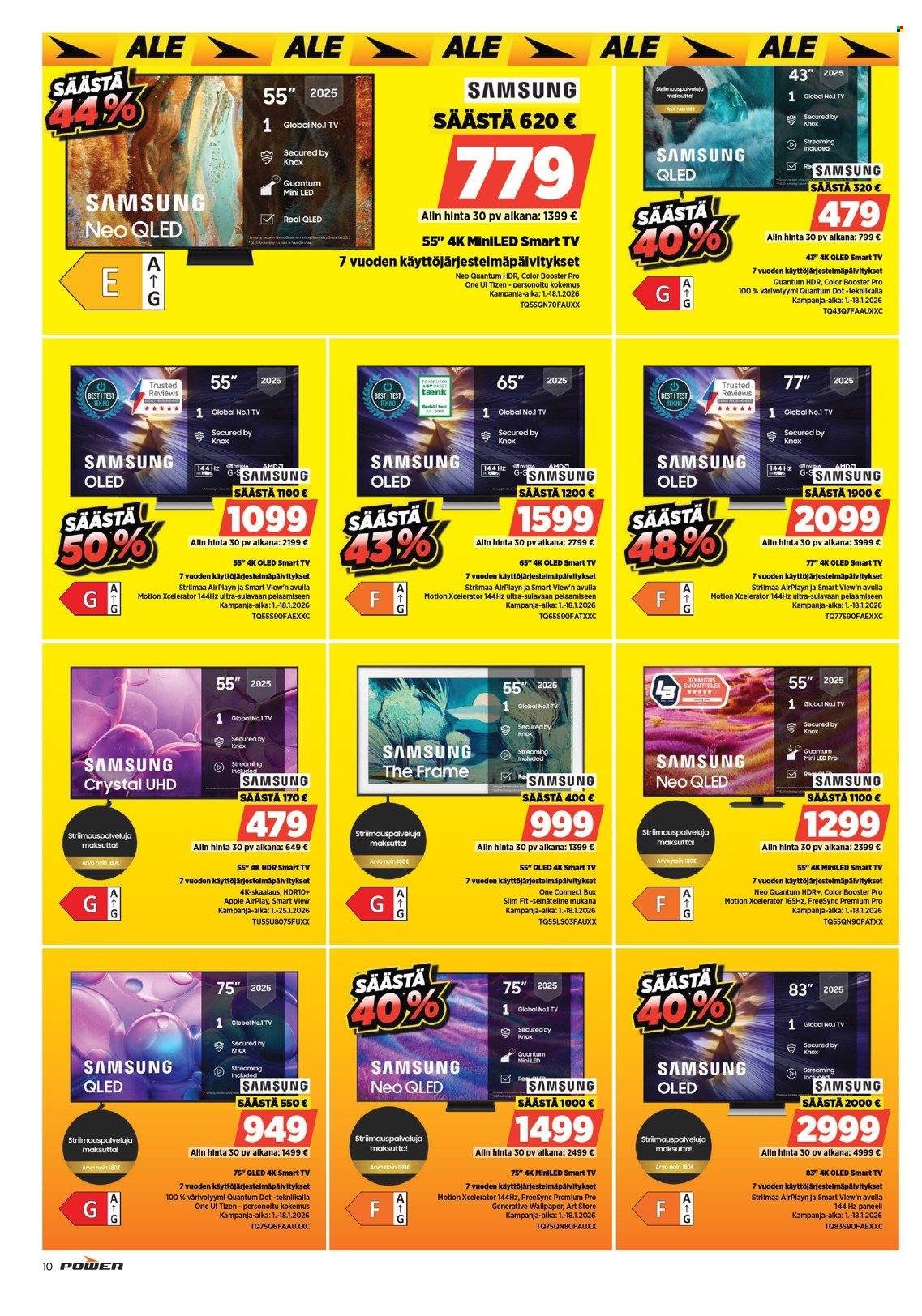 POWER tarjoukset - Tammikuu 2026