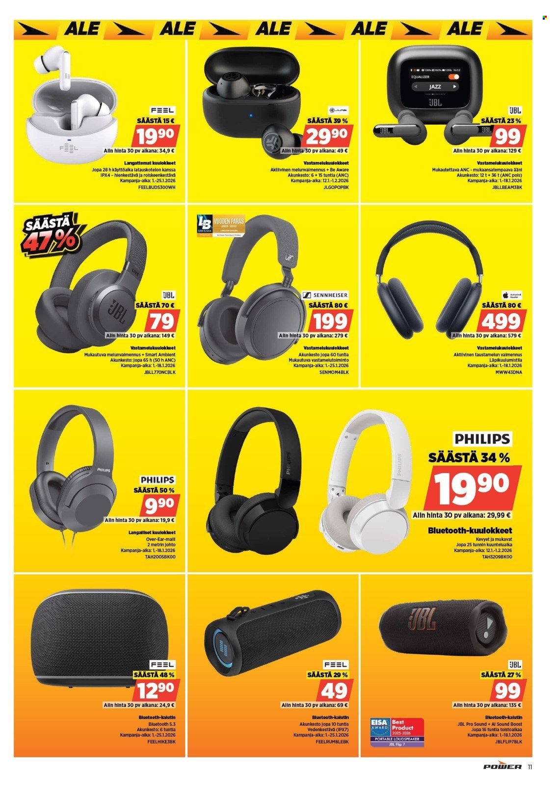 POWER tarjoukset - Tammikuu 2026