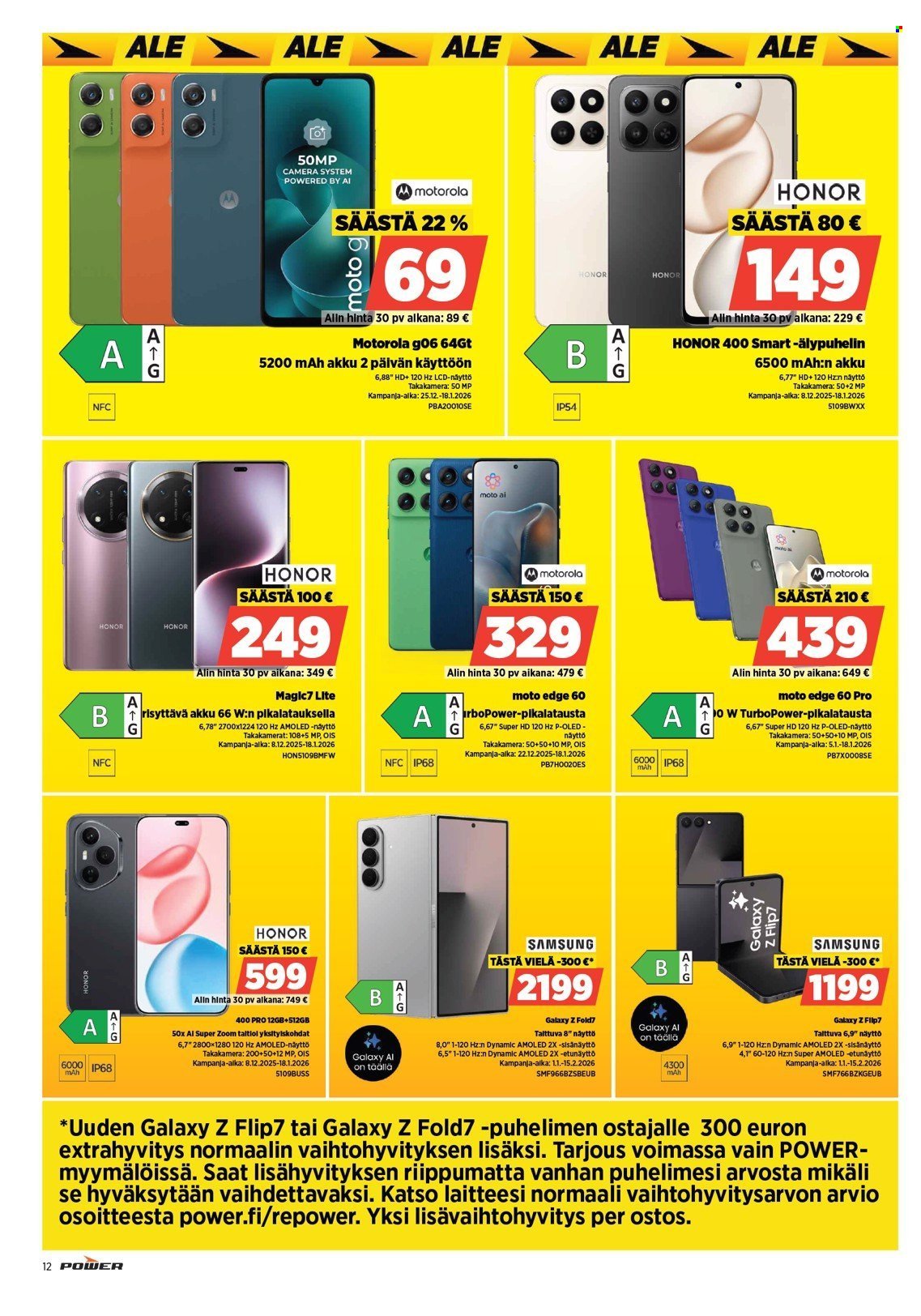 POWER tarjoukset - Tammikuu 2026