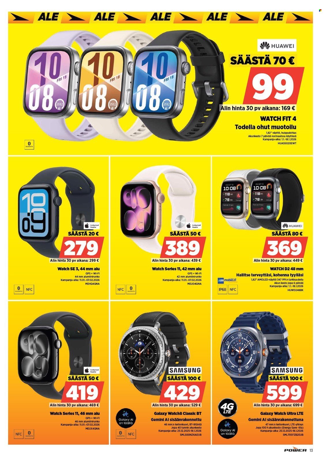 POWER tarjoukset - Tammikuu 2026