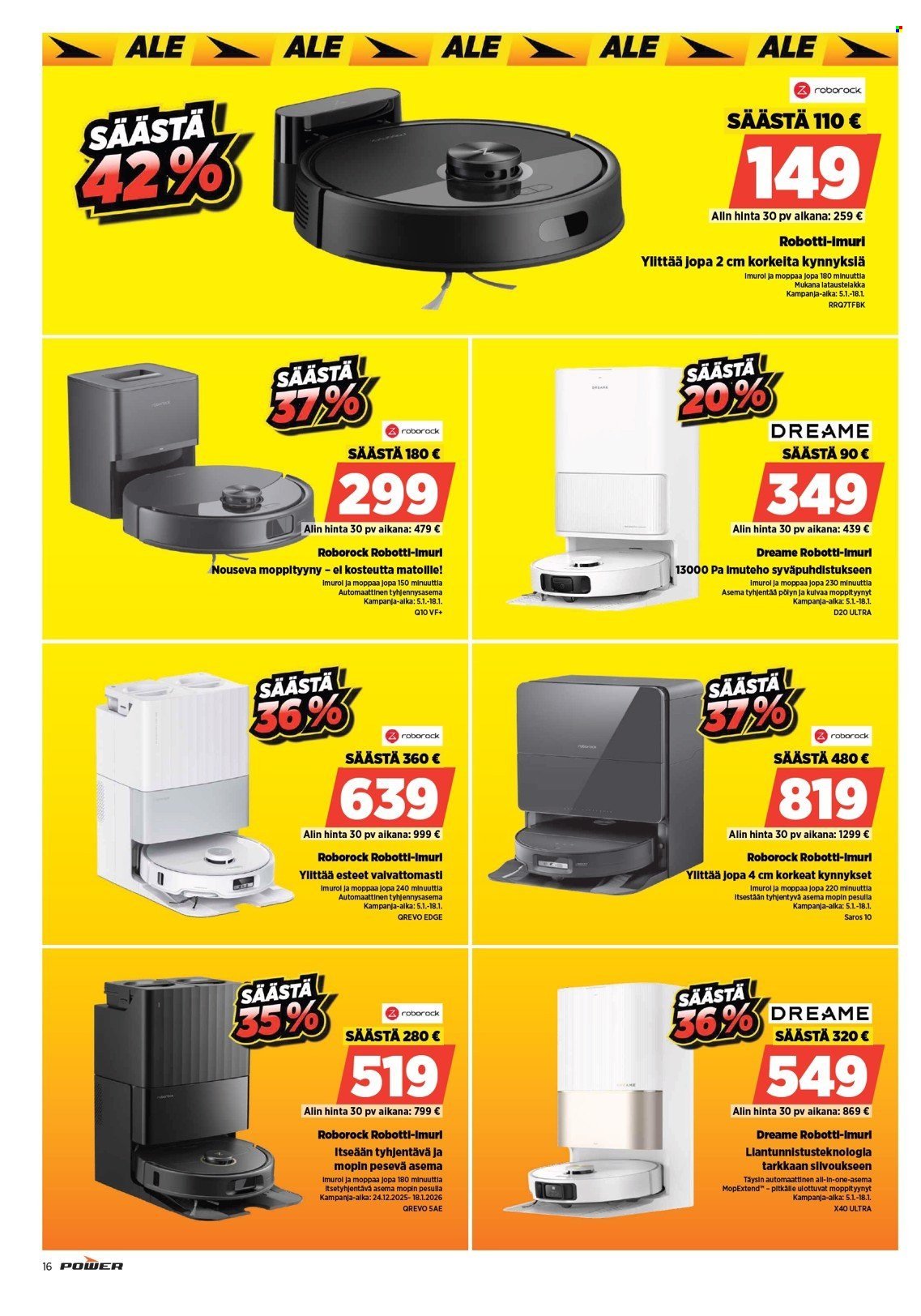 POWER tarjoukset - Tammikuu 2026