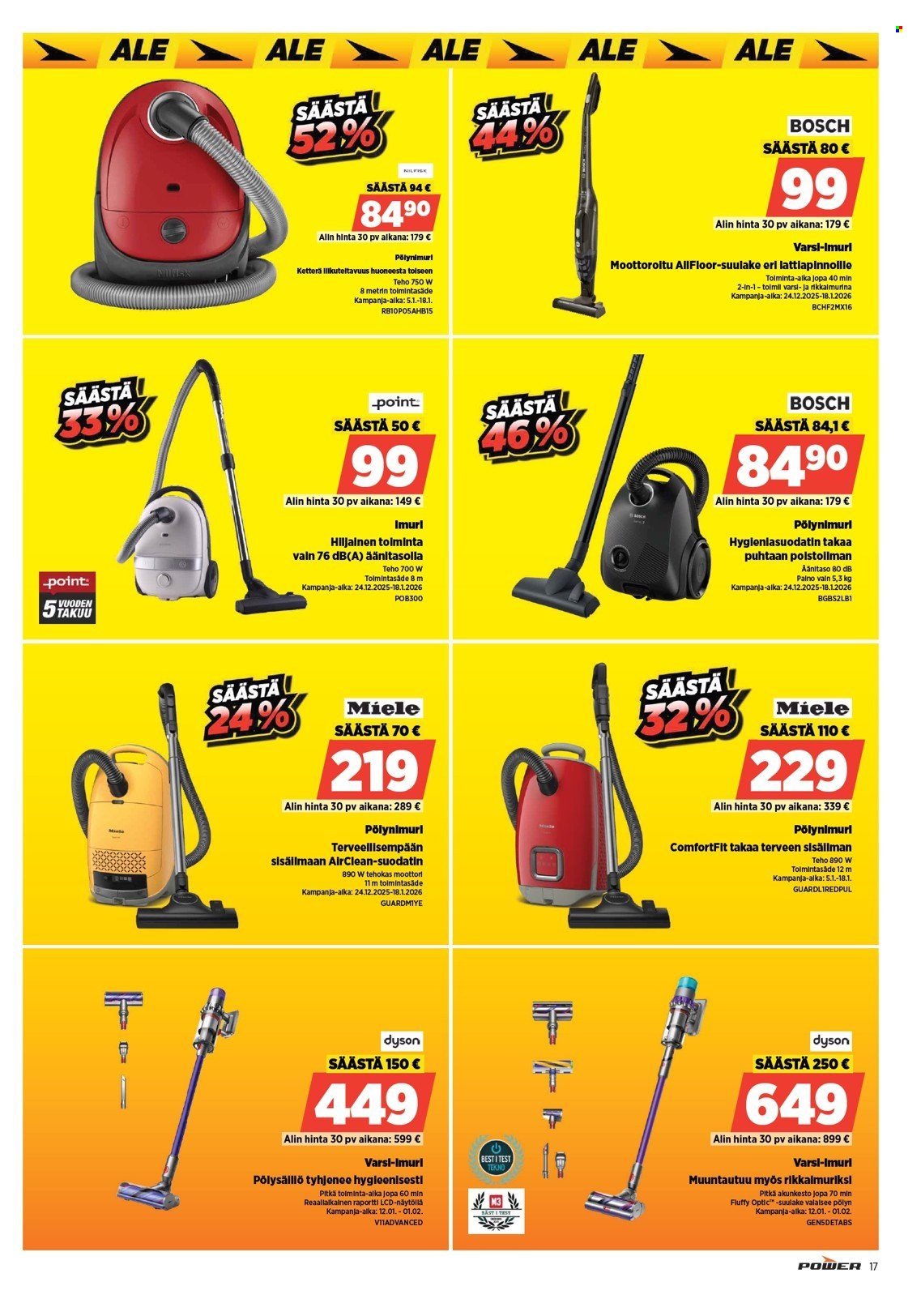 POWER tarjoukset - Tammikuu 2026