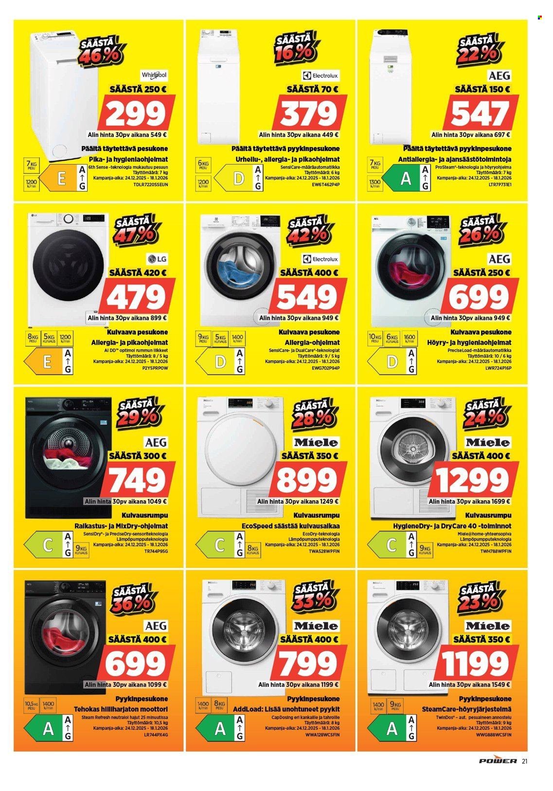 POWER tarjoukset - Tammikuu 2026