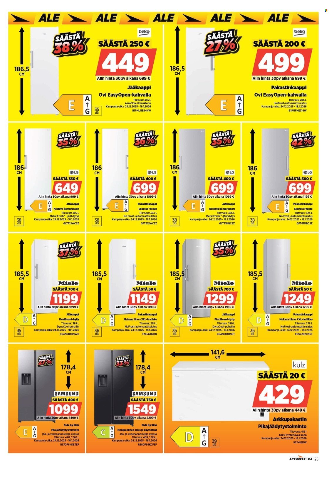 POWER tarjoukset - Tammikuu 2026