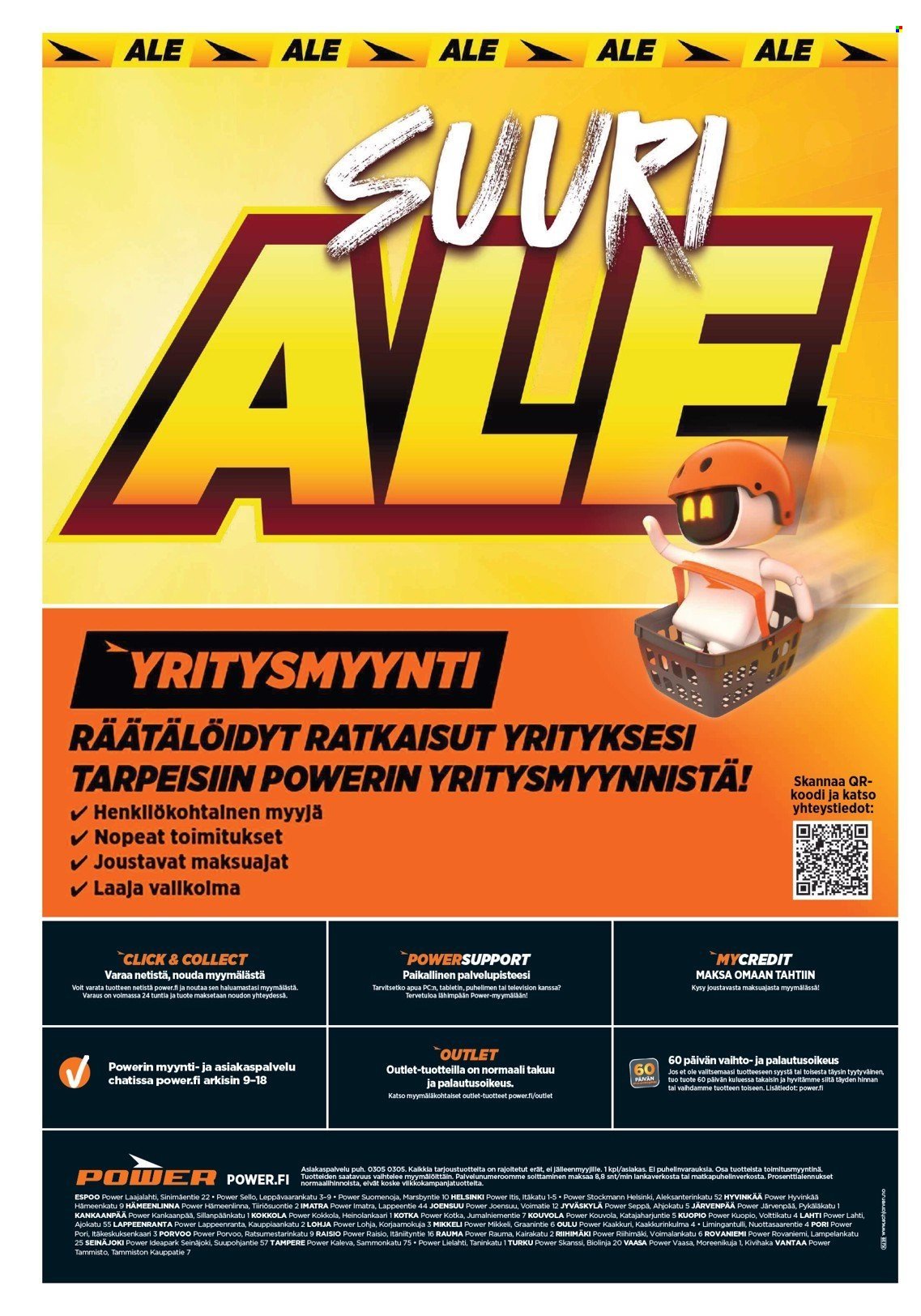 POWER tarjoukset - Tammikuu 2026