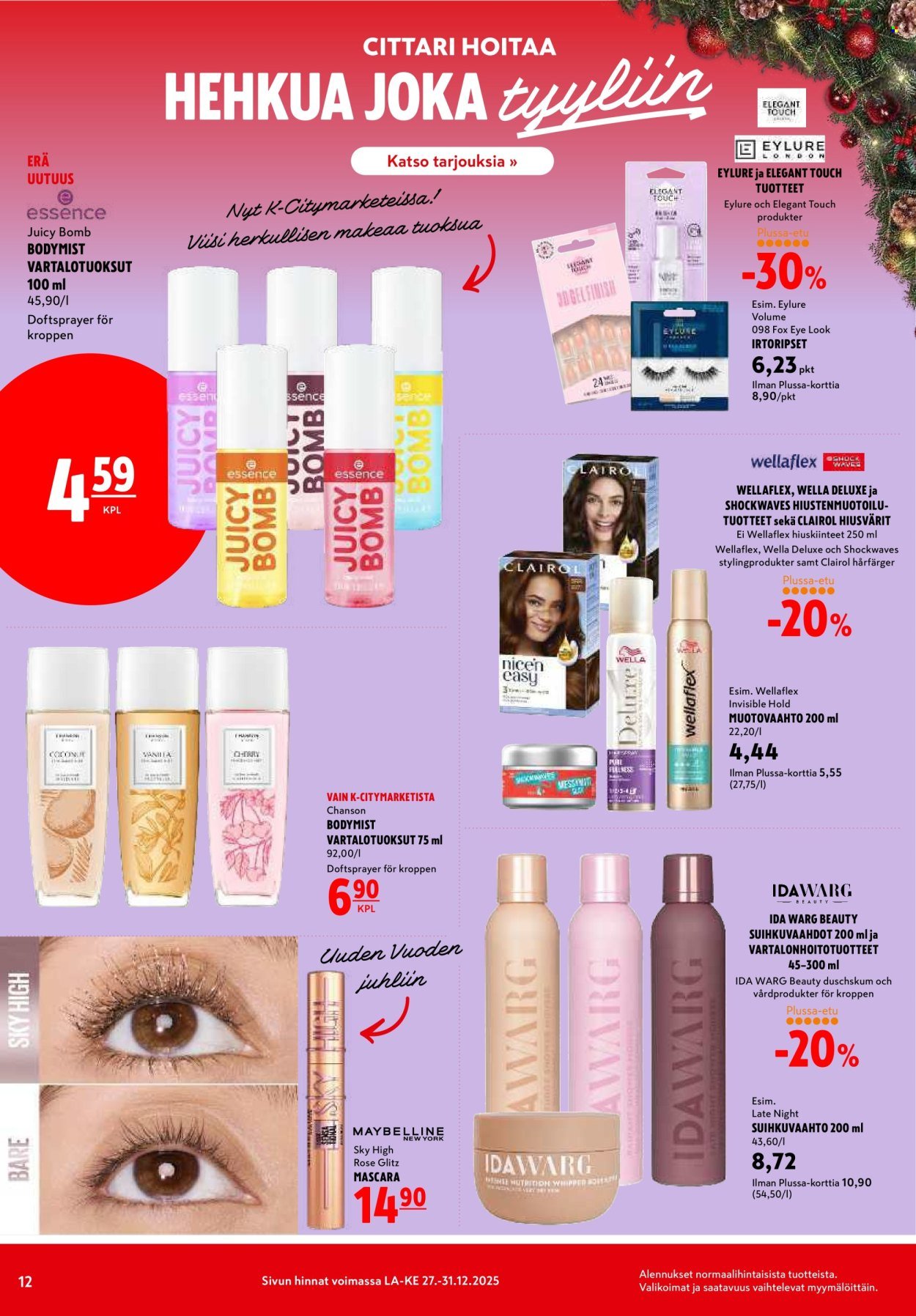 K-CITYMARKET tarjoukset - Alkaen TO 25.12.2025