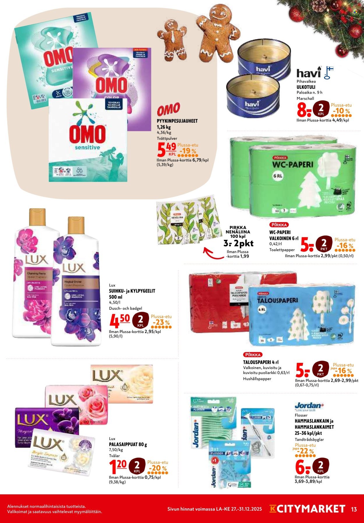 K-CITYMARKET tarjoukset - Alkaen TO 25.12.2025