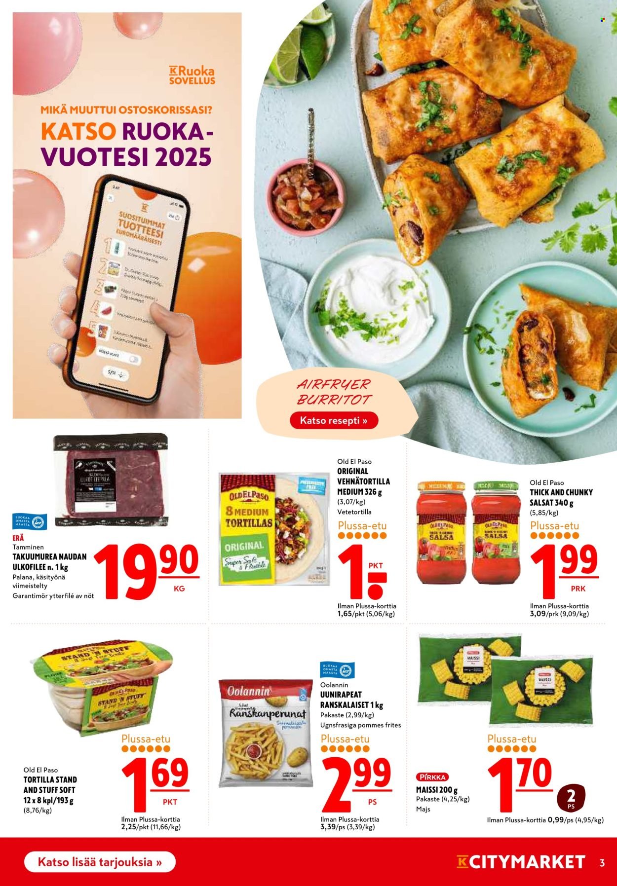 K-CITYMARKET tarjoukset - Alkaen TO 25.12.2025