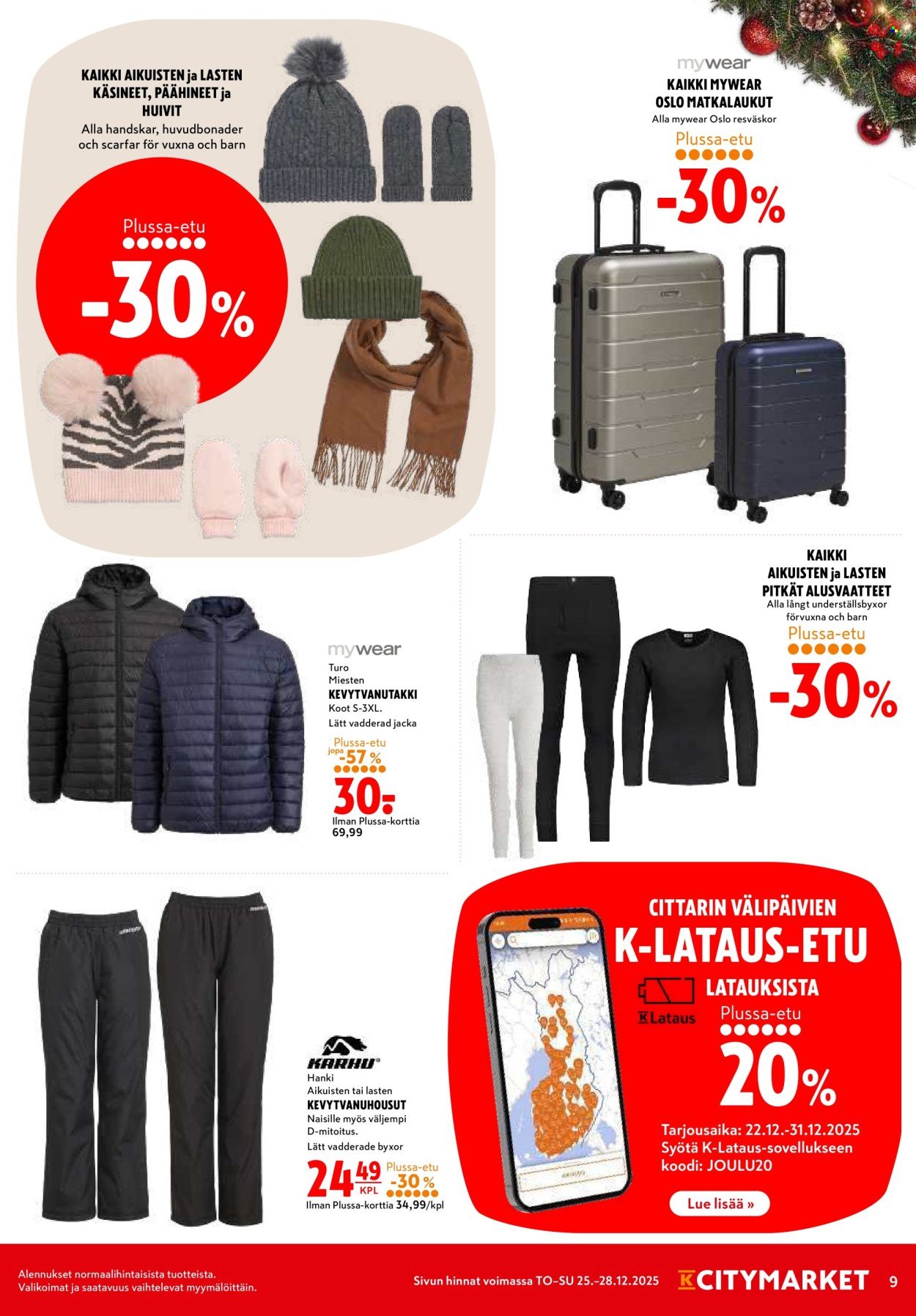 K-CITYMARKET tarjoukset - Alkaen TO 25.12.2025